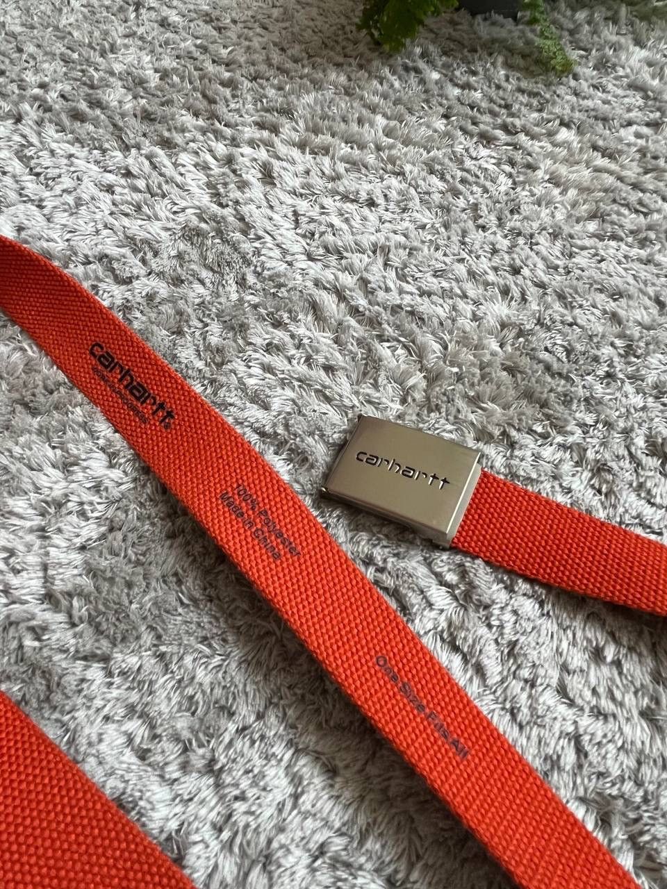 Carhartt × Vintage Carhartt Belt Streetwear Vintage Logo Rare Y2k 00s Size ONE SIZE - 2 Thumbnail
