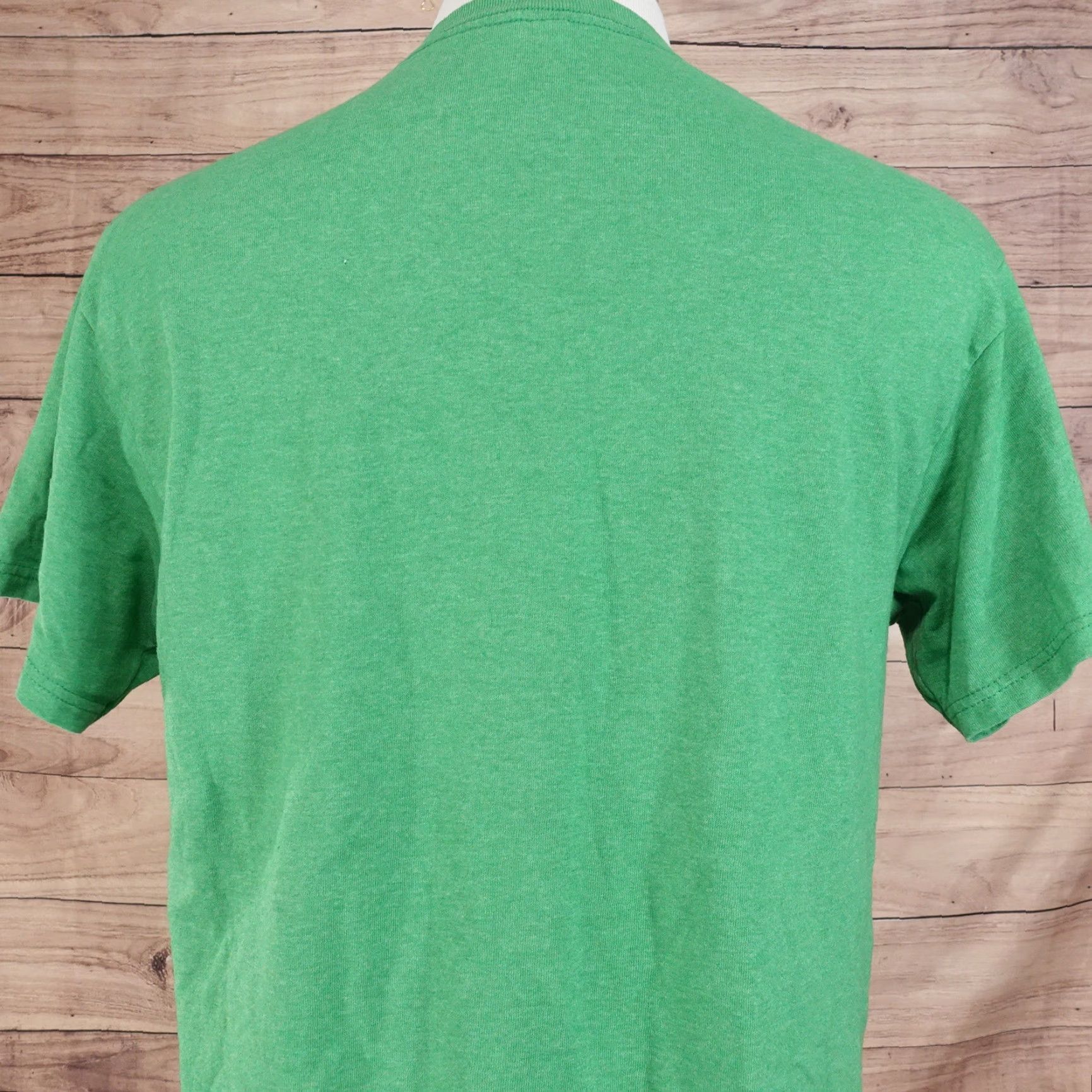 Delta VINTAGE Delta T-Shirt Unisex Adults Short Sleeve Crew Neck Cotton Green SZ L DOH FUNNY NOVELTY 90s Mens Girls Boys Size US L / EU 52-54 / 3 - 5 Thumbnail