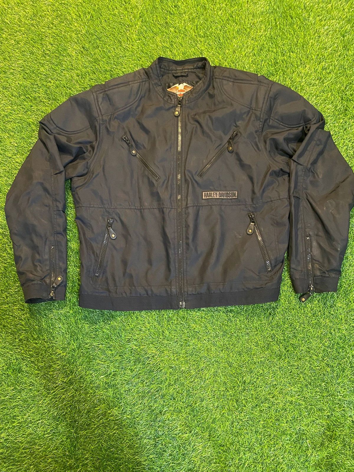 Harley Davidson Harley davidson motorcycle zip up jacket bomber size XL Size US XL / EU 56 / 4 - 1 Thumbnail
