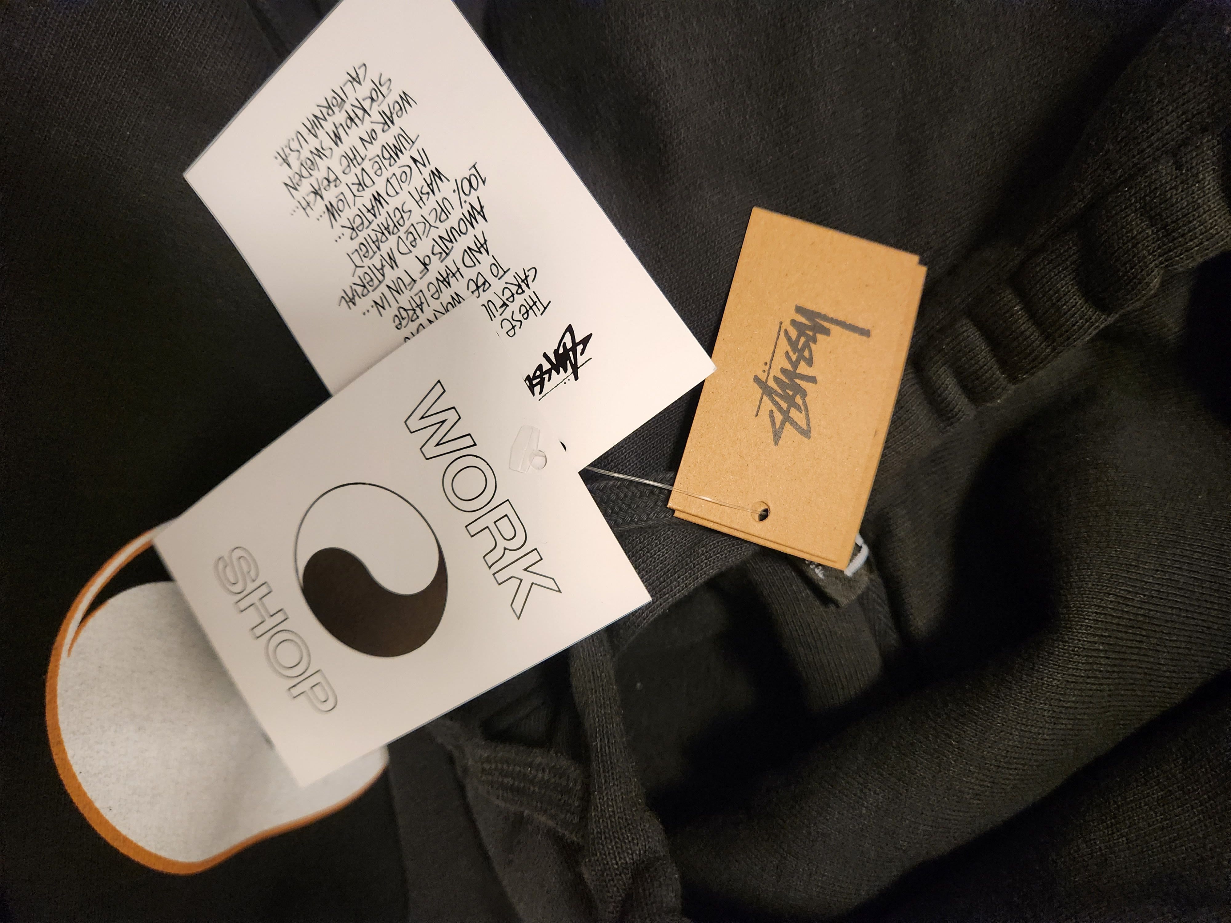 Our Legacy × Stussy Stussy × Our Legacy Drop Shadow Hoodie Pigmet Dyed Size US L / EU 52-54 / 3 - 5 Thumbnail