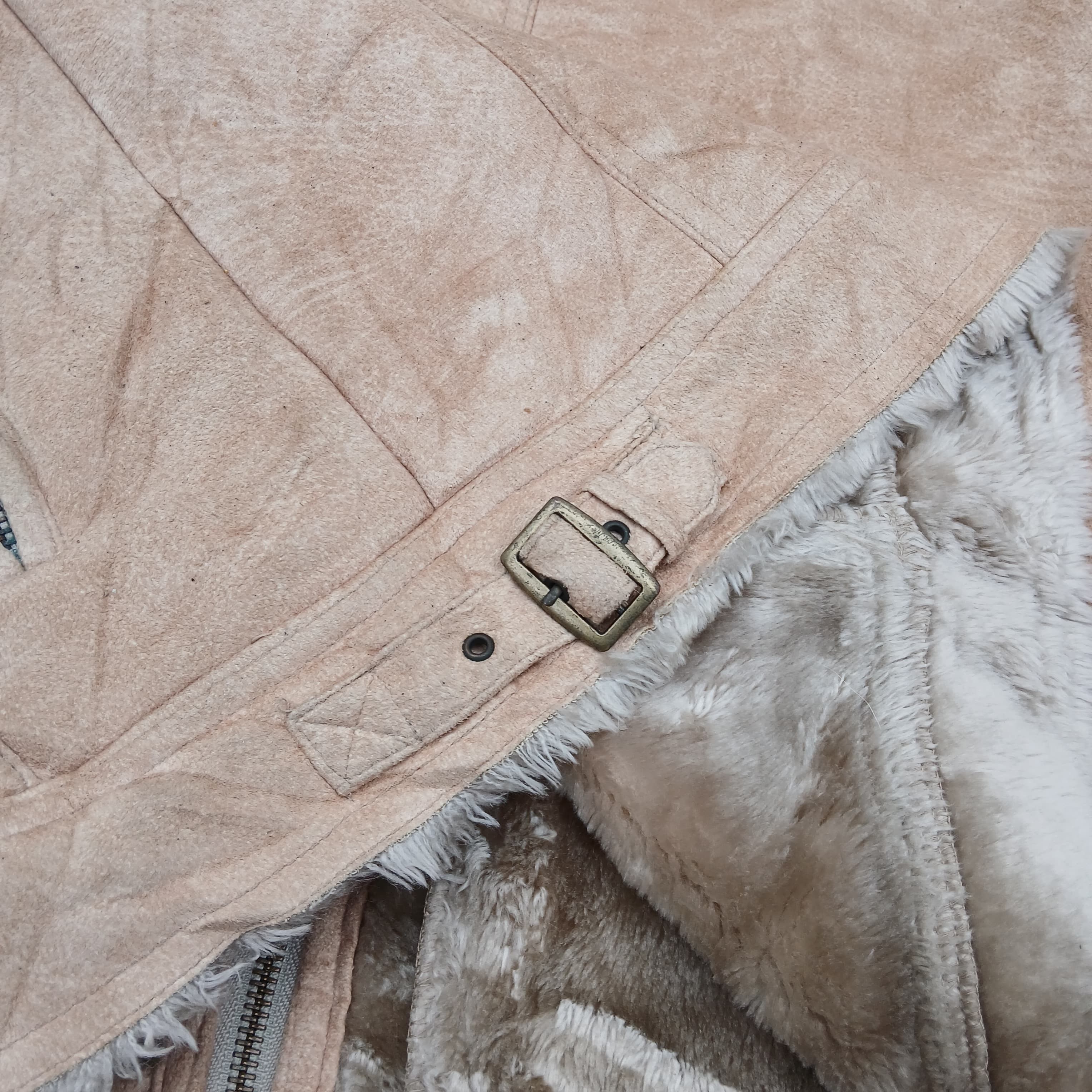 Japanese Brand 2000's Japanese Brand Sherpa Jacket Pazzo Denim Store Size US L / EU 52-54 / 3 - 12 Thumbnail