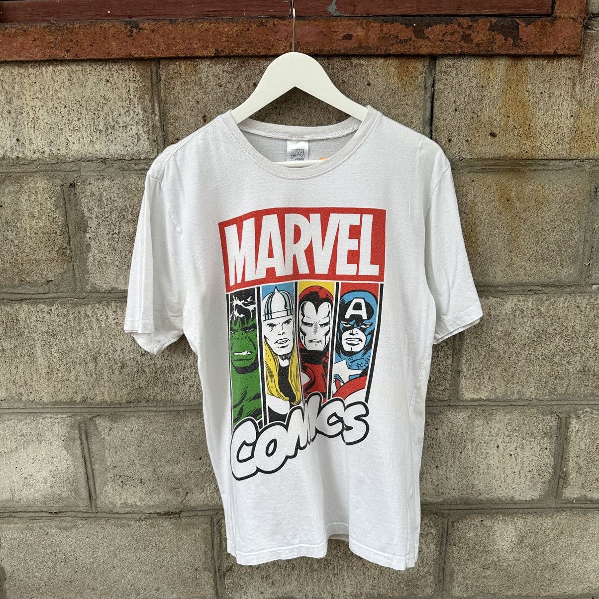 Marvel Comics Vintage Marvel Comics T-shirts Big Logo Y2K 00s USA Size M Size US M / EU 48-50 / 2 - 1 Thumbnail