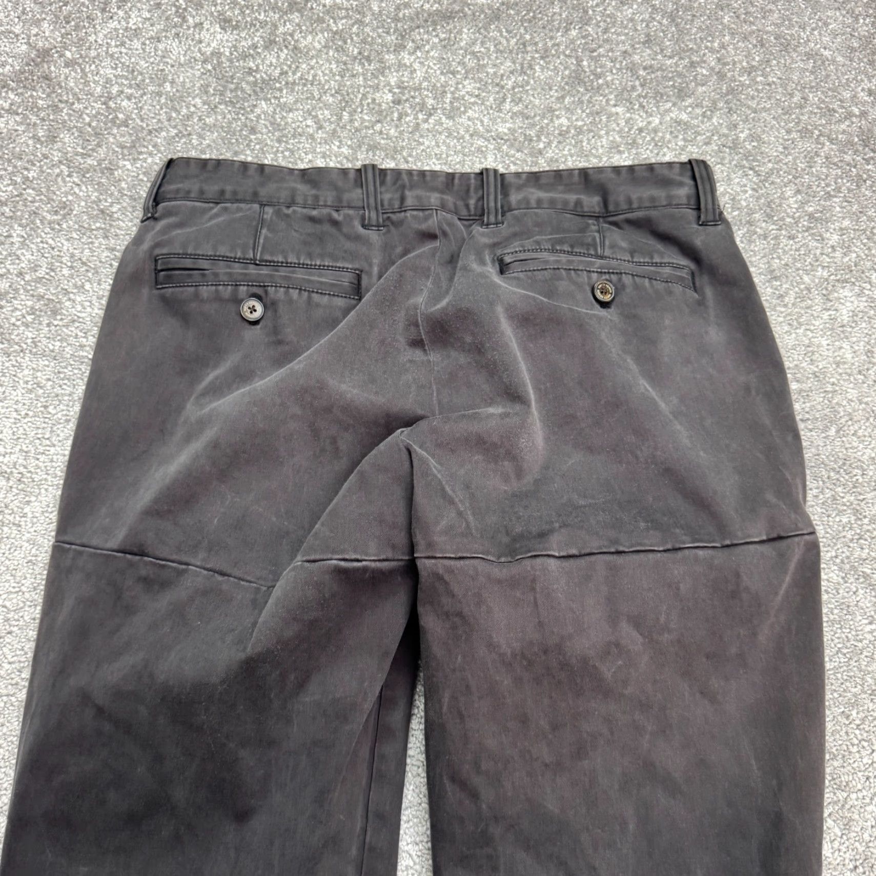 Vintage Nifty Genius Pants Men 32 Gray Straight Leg Chino Regular Fit Vintage No Size US 32 / EU 48 - 4 Thumbnail