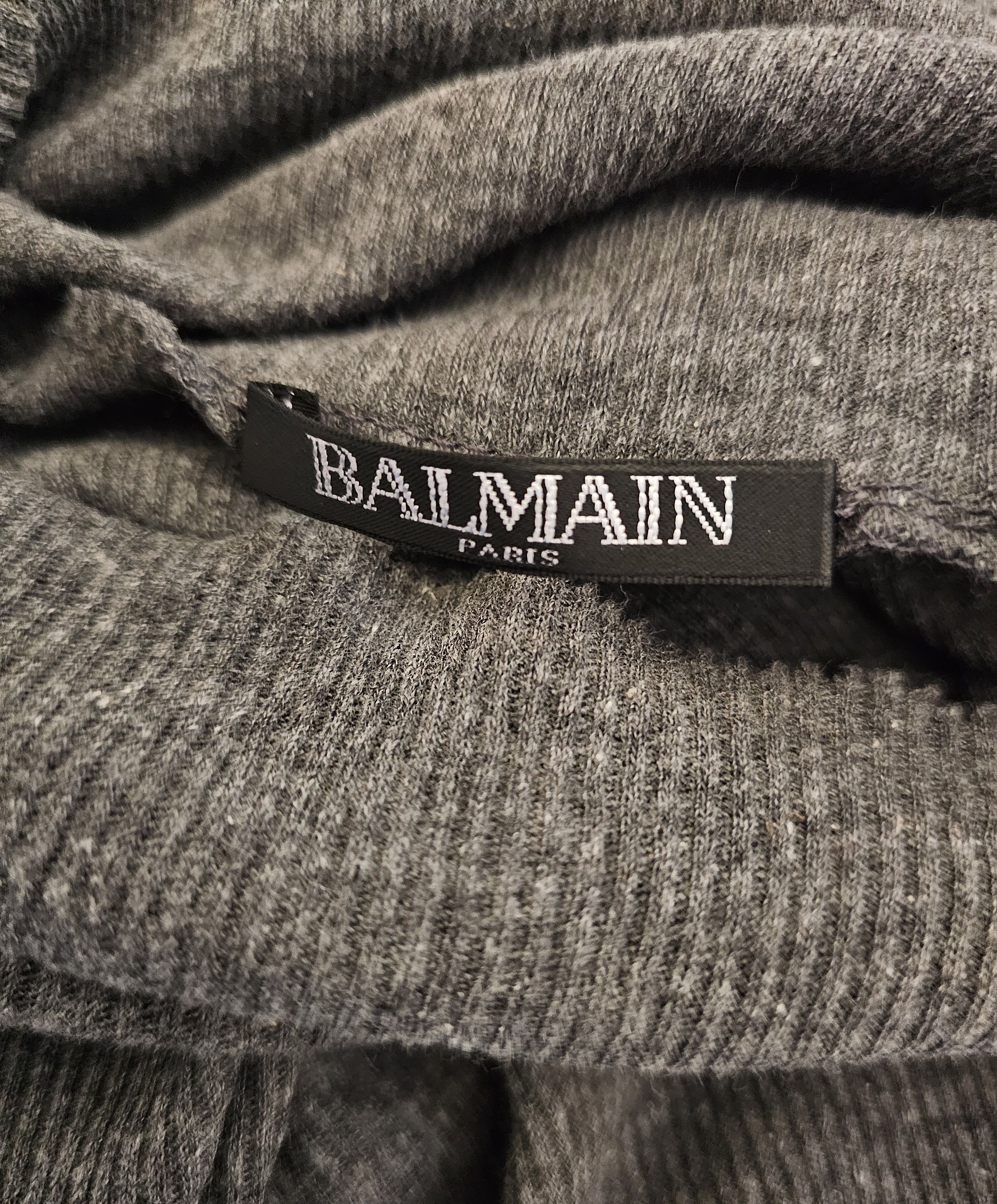 Balmain Balmain unisex Turtleneck Long Sweaters size XL like L Size US XL / EU 56 / 4 - 5 Thumbnail