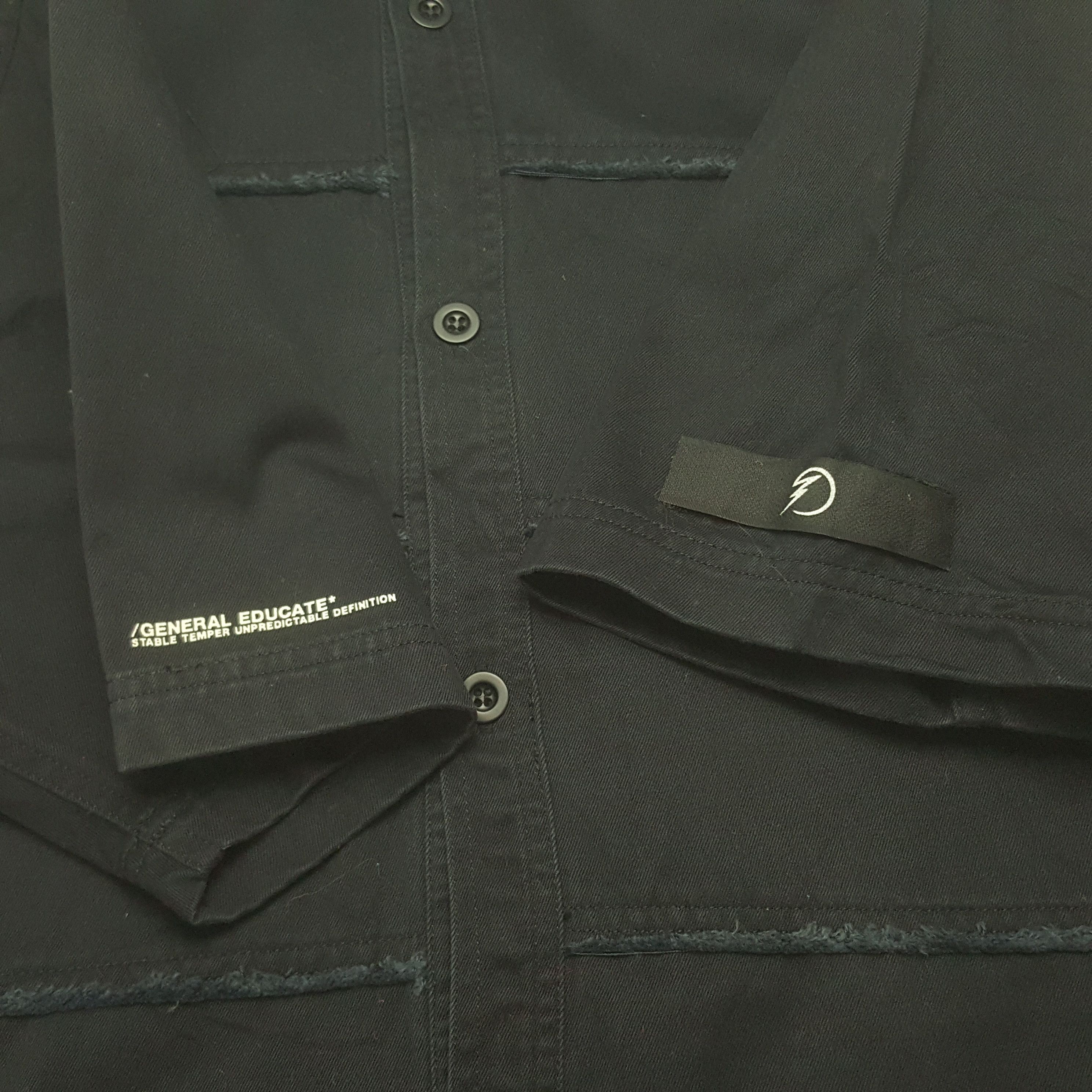 Japanese Brand Vintage General Educate Button Up Shirt Size US XL / EU 56 / 4 - 4 Thumbnail