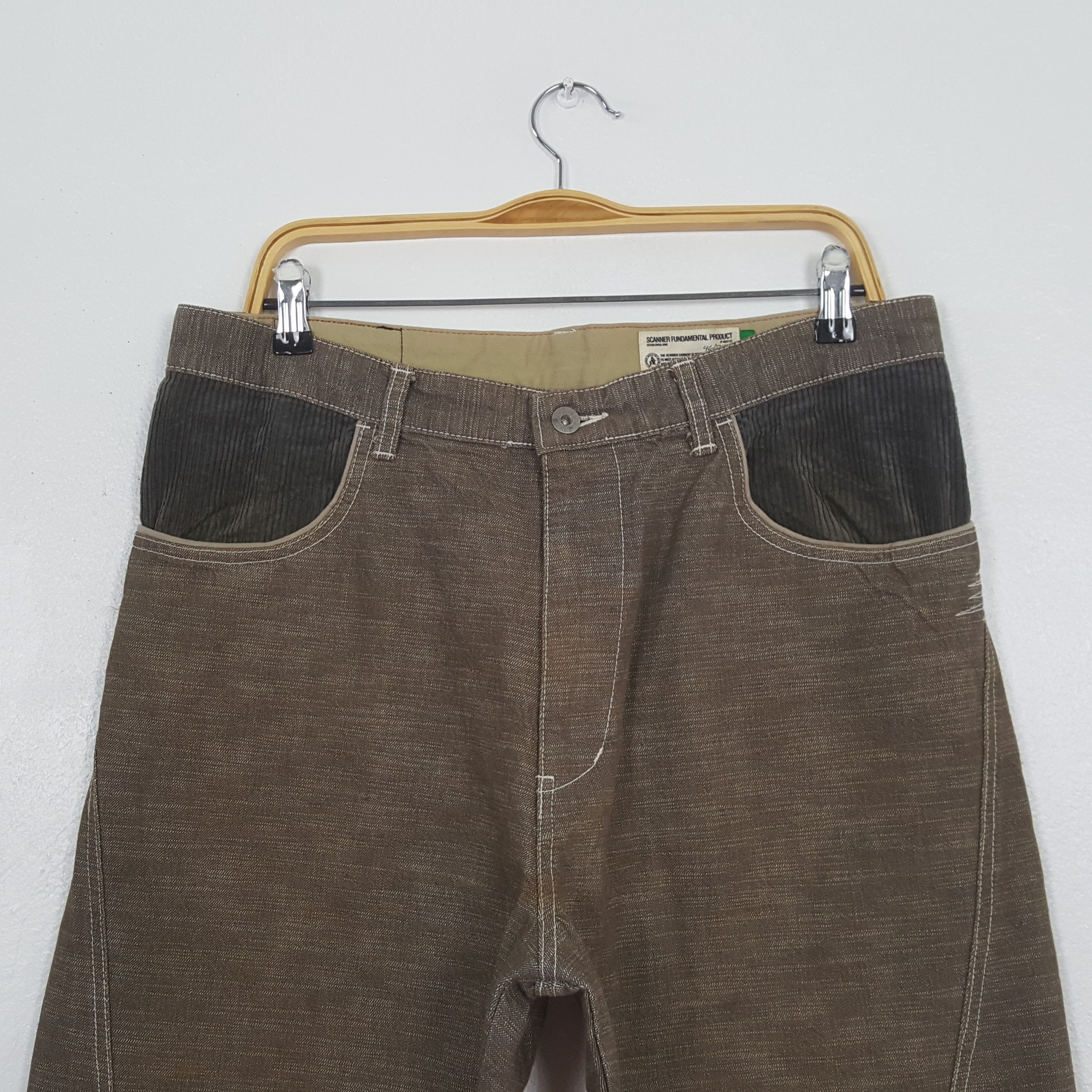 Japanese Brand Vintage Scanner Fundamental Product Brand Jeans C318N18 Size US 34 / EU 50 - 3 Thumbnail