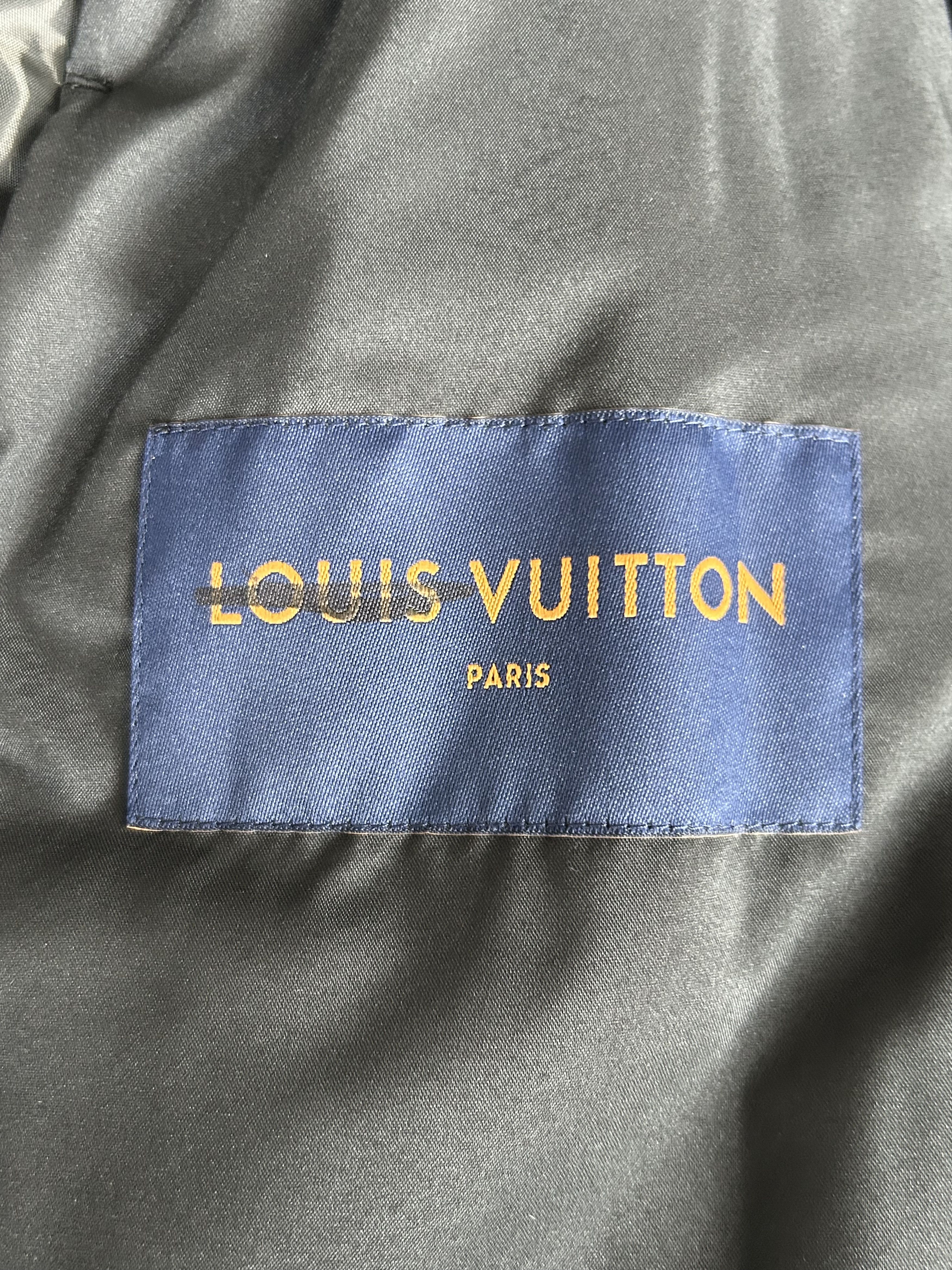 Louis Vuitton Louis Vuitton Black & White Snow Capsule Puffer Jacket Size US XL / EU 56 / 4 - 3 Thumbnail