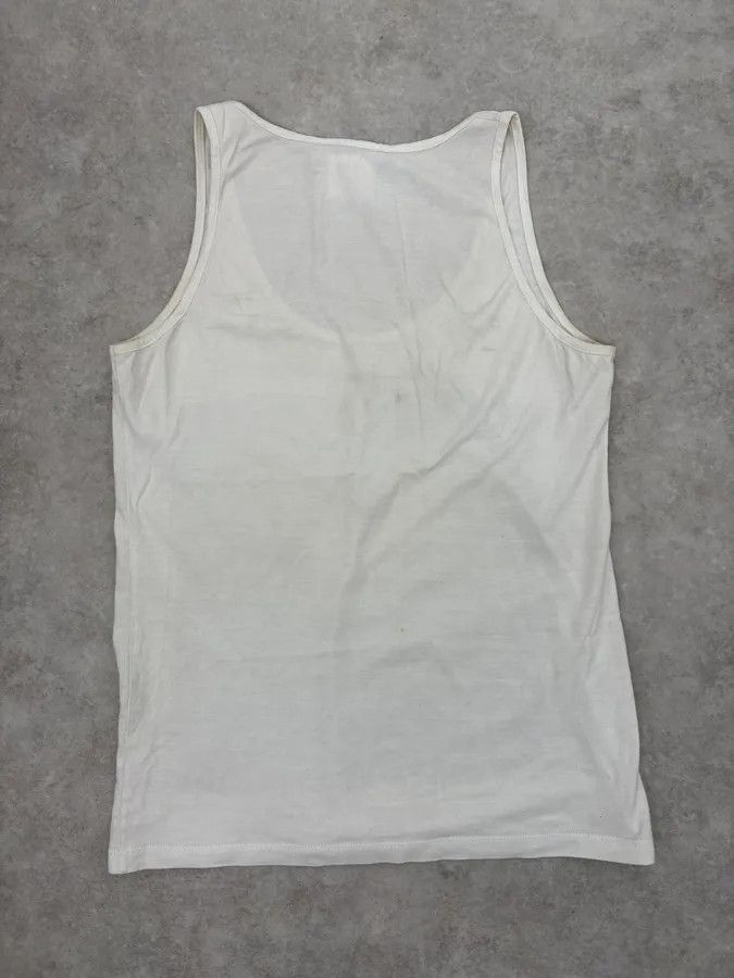 Givenchy 2000s Givenchy Angel White Tank Top Size S / US 4 / IT 40 - 6 Thumbnail