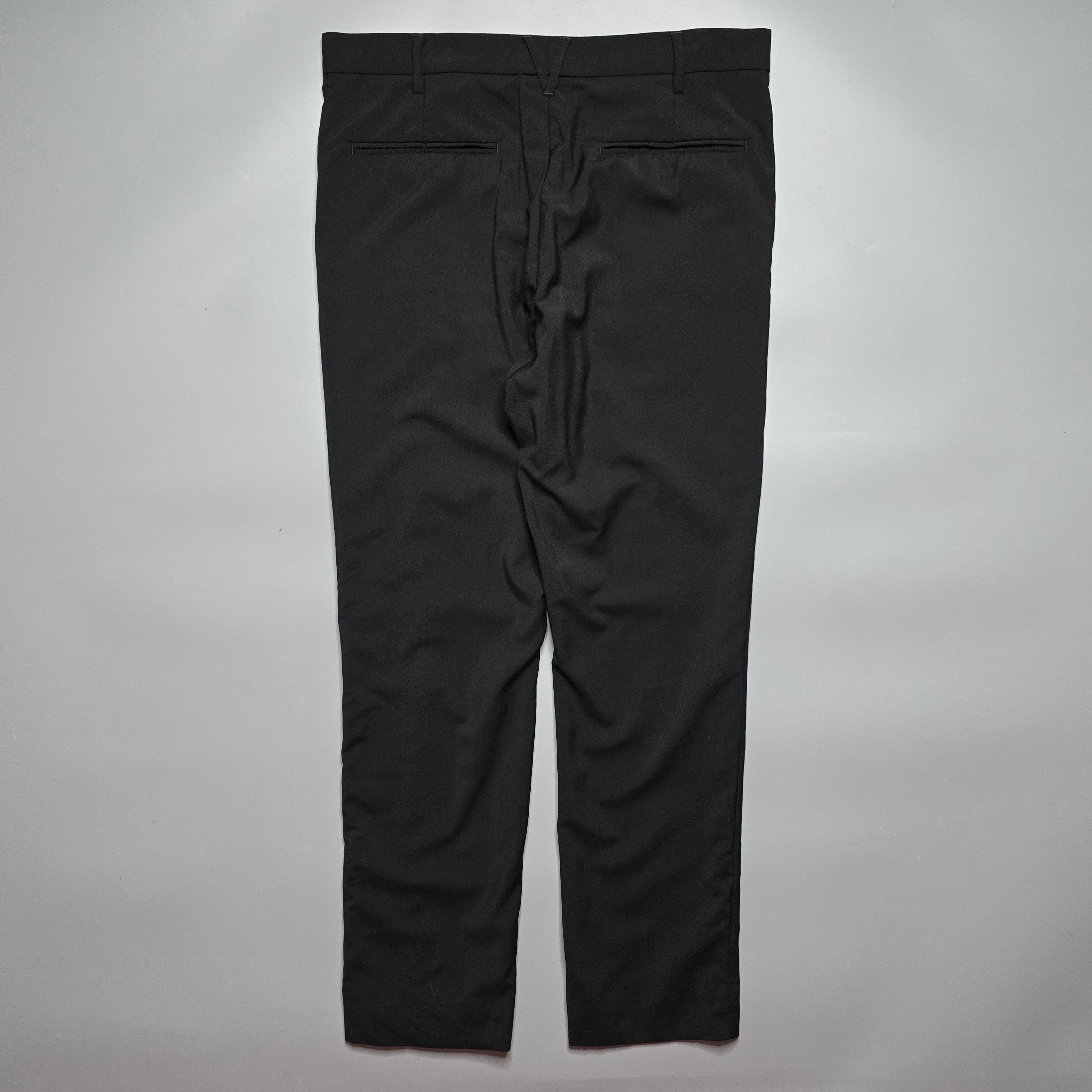 Valentino Valentino - Wool Mohair Side Stripe Trousers Size US 32 / EU 48 - 2 Thumbnail