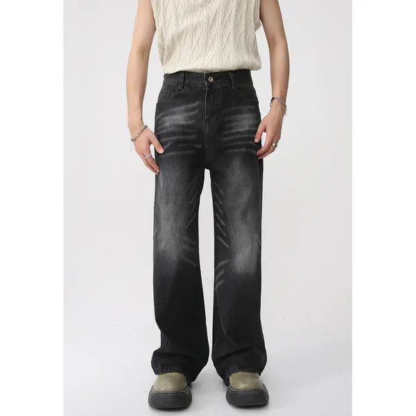 Japanese Brand VIBE Casual loose straight wide leg vintage jeans Size US 32 / EU 48 - 1 Thumbnail