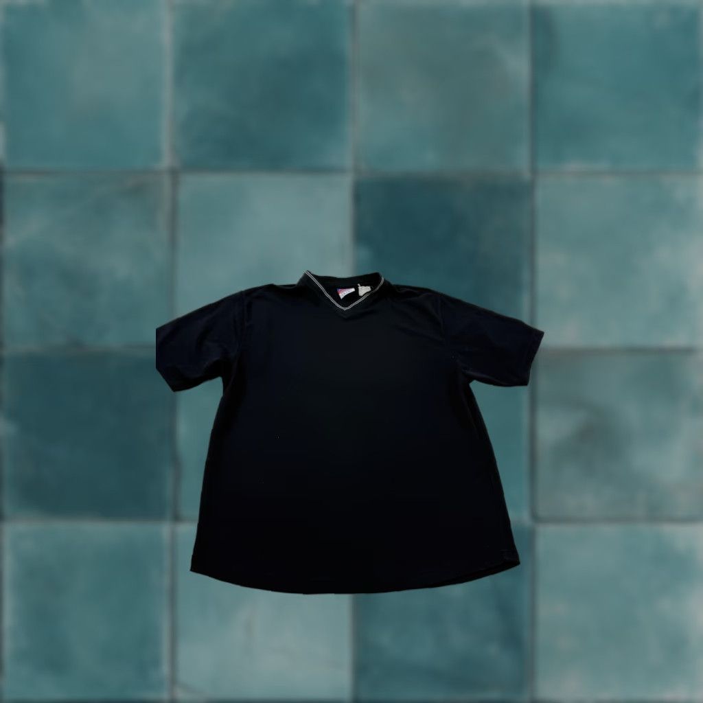 Champion VINTAGE Champion Shirt Mens Medium Black V-Neck Athletic Tee Authentic Apparel Shirt Mens Medium Black V-Neck Athletic Tee Authentic Apparel Size US M / EU 48-50 / 2 - 1 Thumbnail