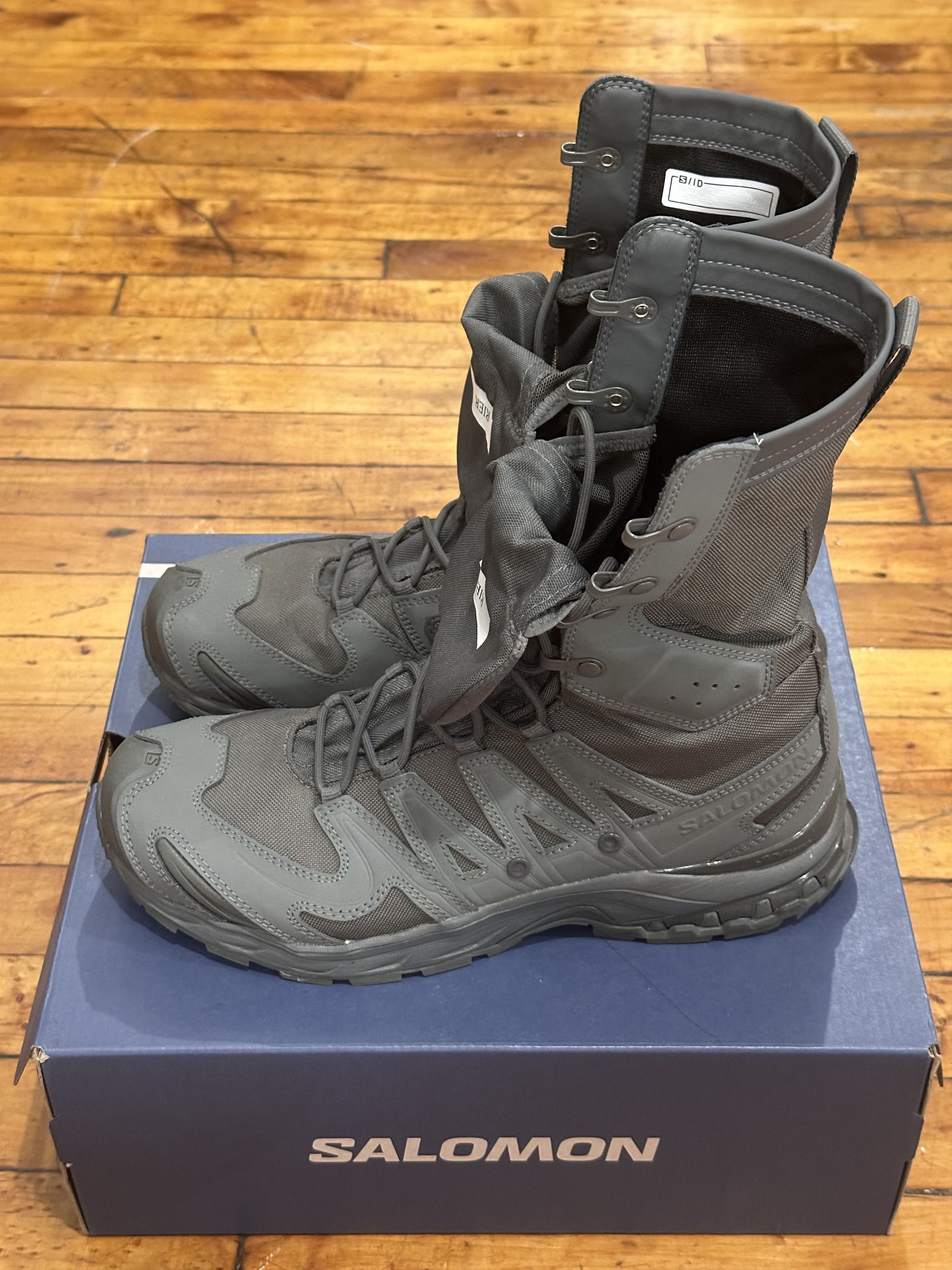 SALOMON x RIER XA Jungle Tactical Boots Castlerock Grey