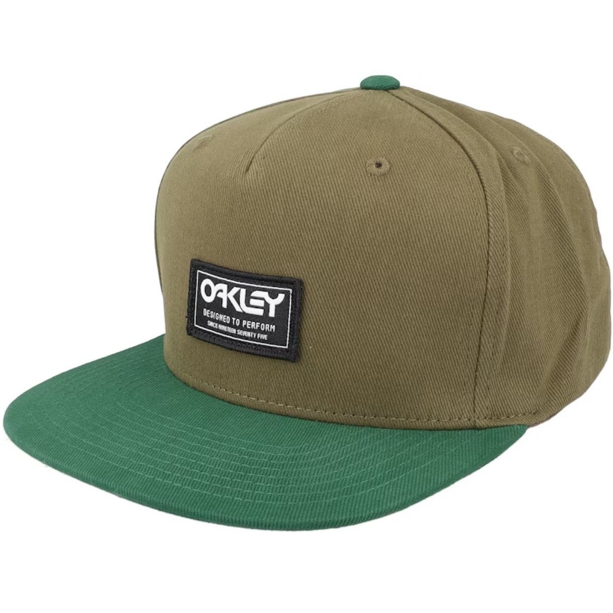 Oakley Oakley Men's Snapback Hat Bondi B1B Logo Patch Flat Brim Cap Size ONE SIZE - 1 Thumbnail