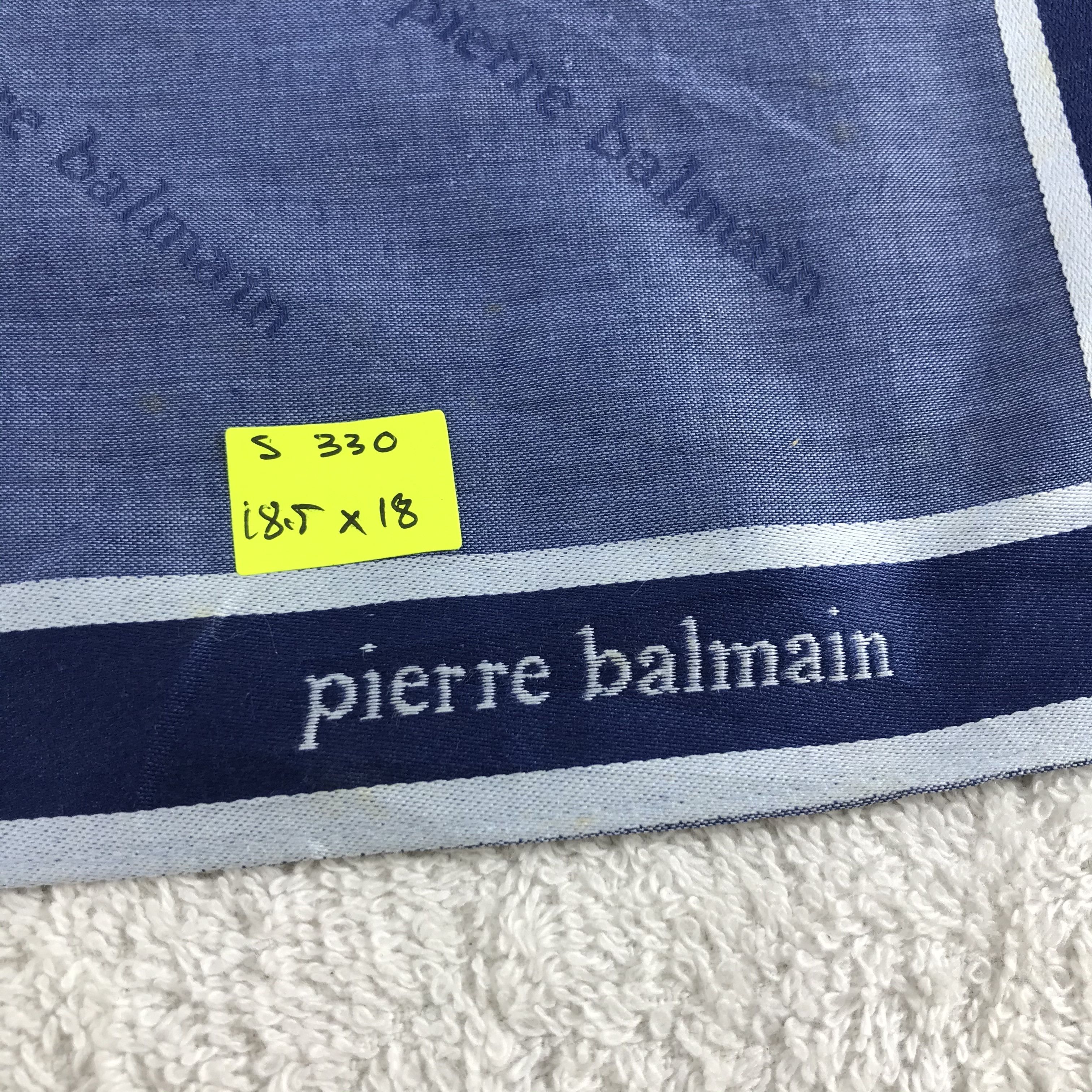 Pierre Balmain × Vintage Pierre Balmain Bandana / Handkerchief / Neckerchief - S330 Size ONE SIZE - 5 Thumbnail