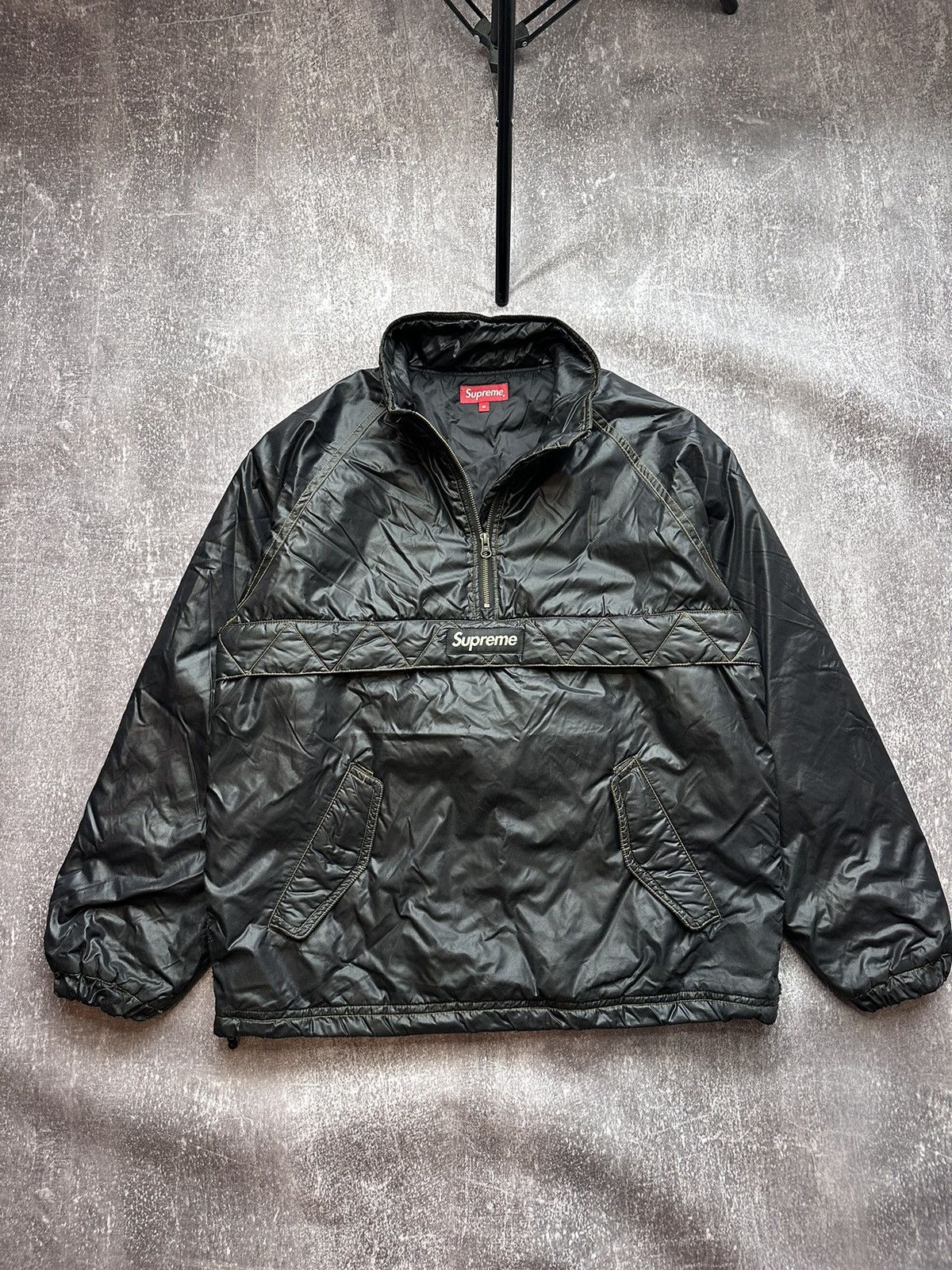 Streetwear × Supreme Supreme Jacket Contrast Stitch Pullover FW 17 