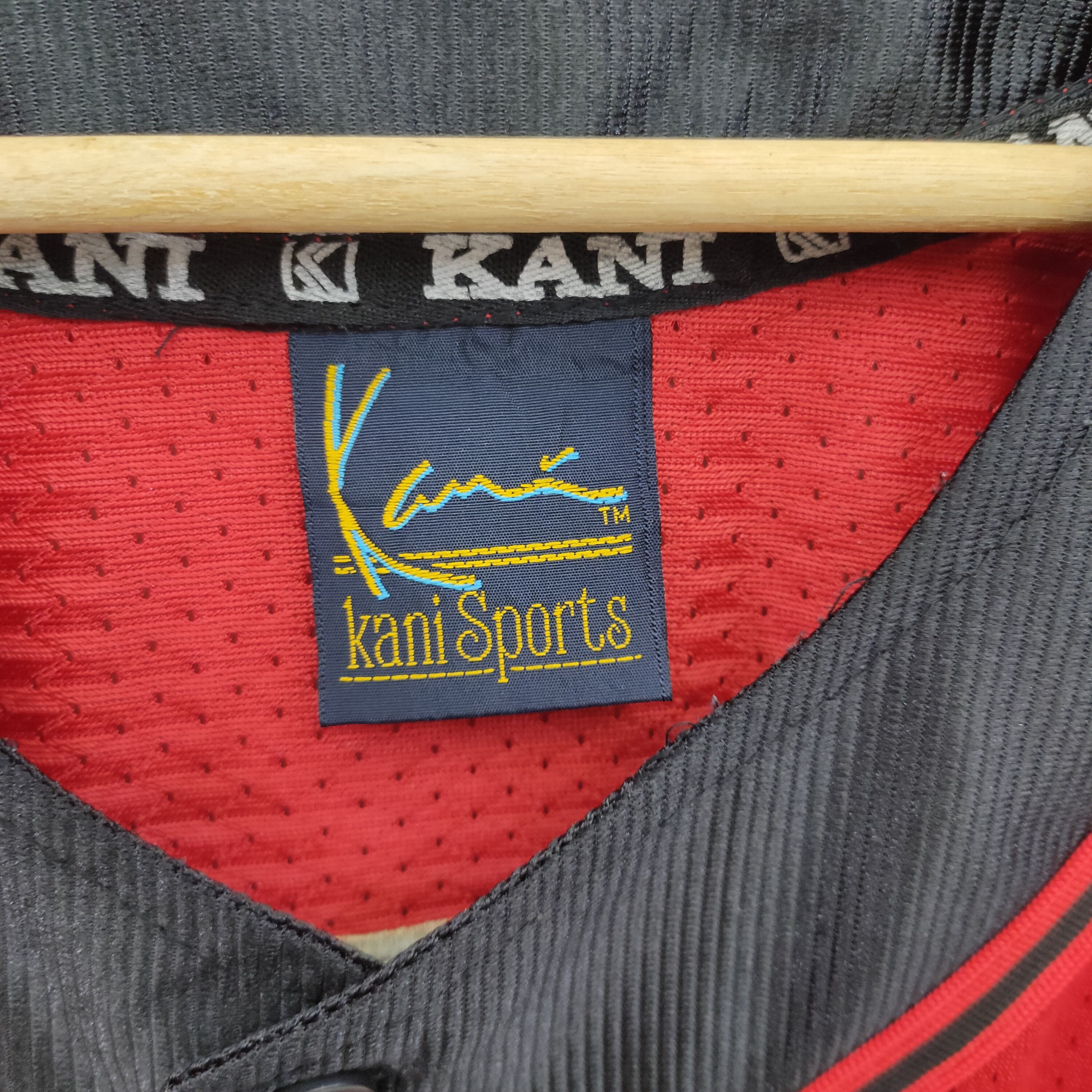 Karl Kani × Vintage 90s Kani Sport USA Jersey Medium Vintage Karl Kani Hip Hop Size US M / EU 48-50 / 2 - 10 Thumbnail