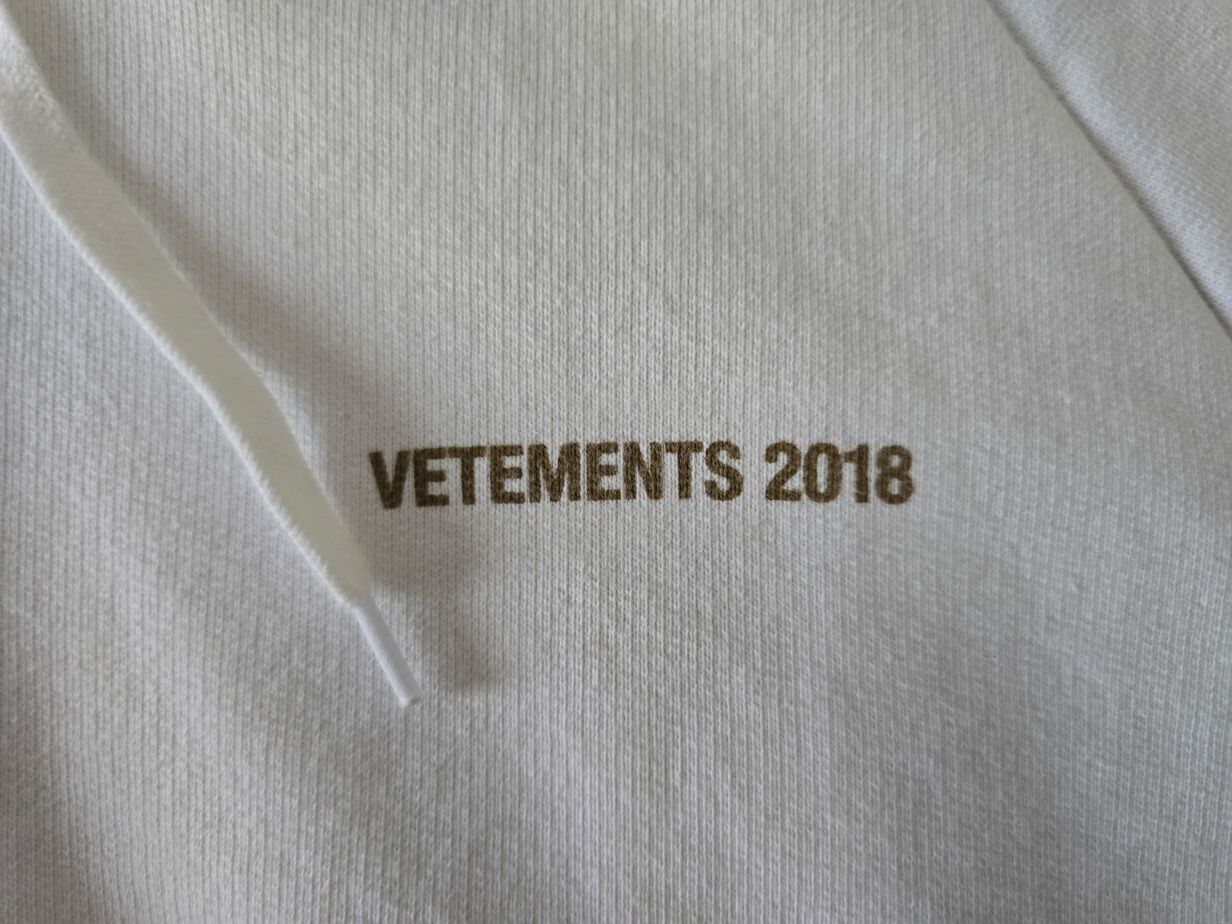 Vetements VETEMENTS CALENDAR HOODIE ZIP UP 2018 Size US S / EU 44-46 / 1 - 4 Thumbnail