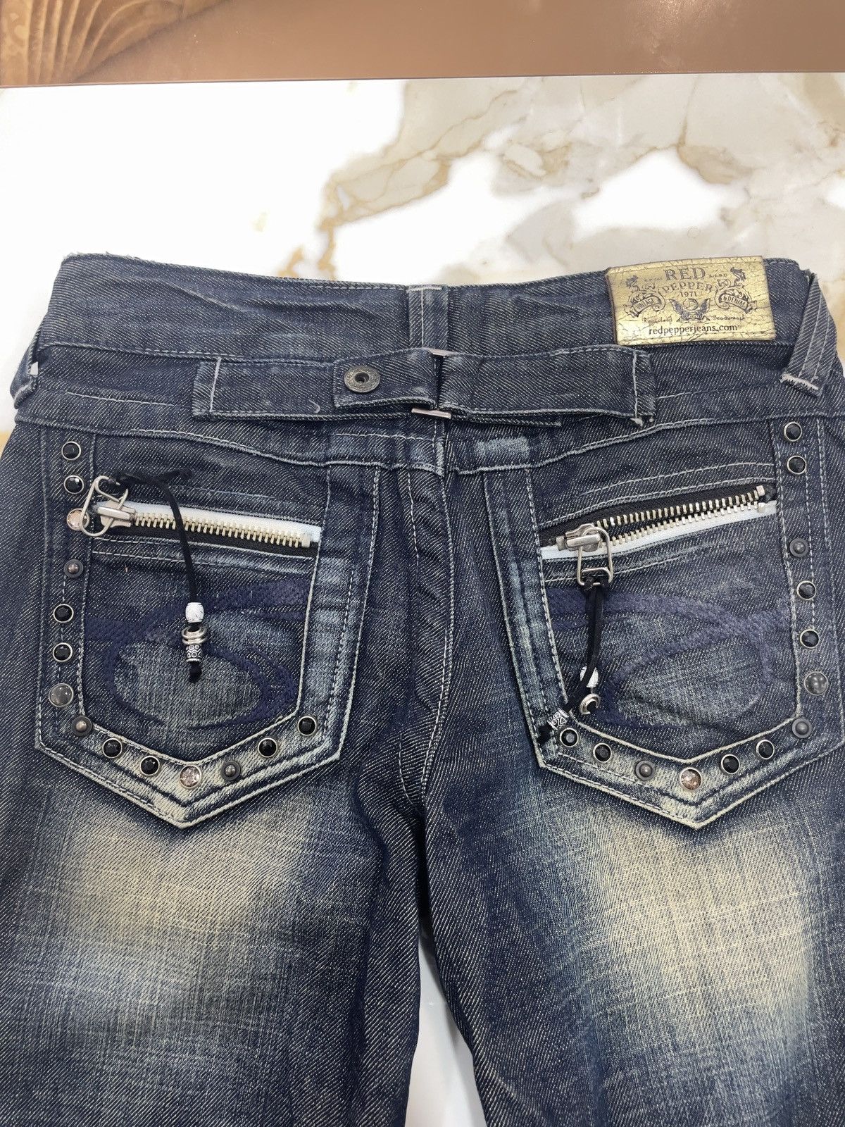 Vintage red pepper jeans Size 26" / US 2 / IT 38 - 4 Thumbnail