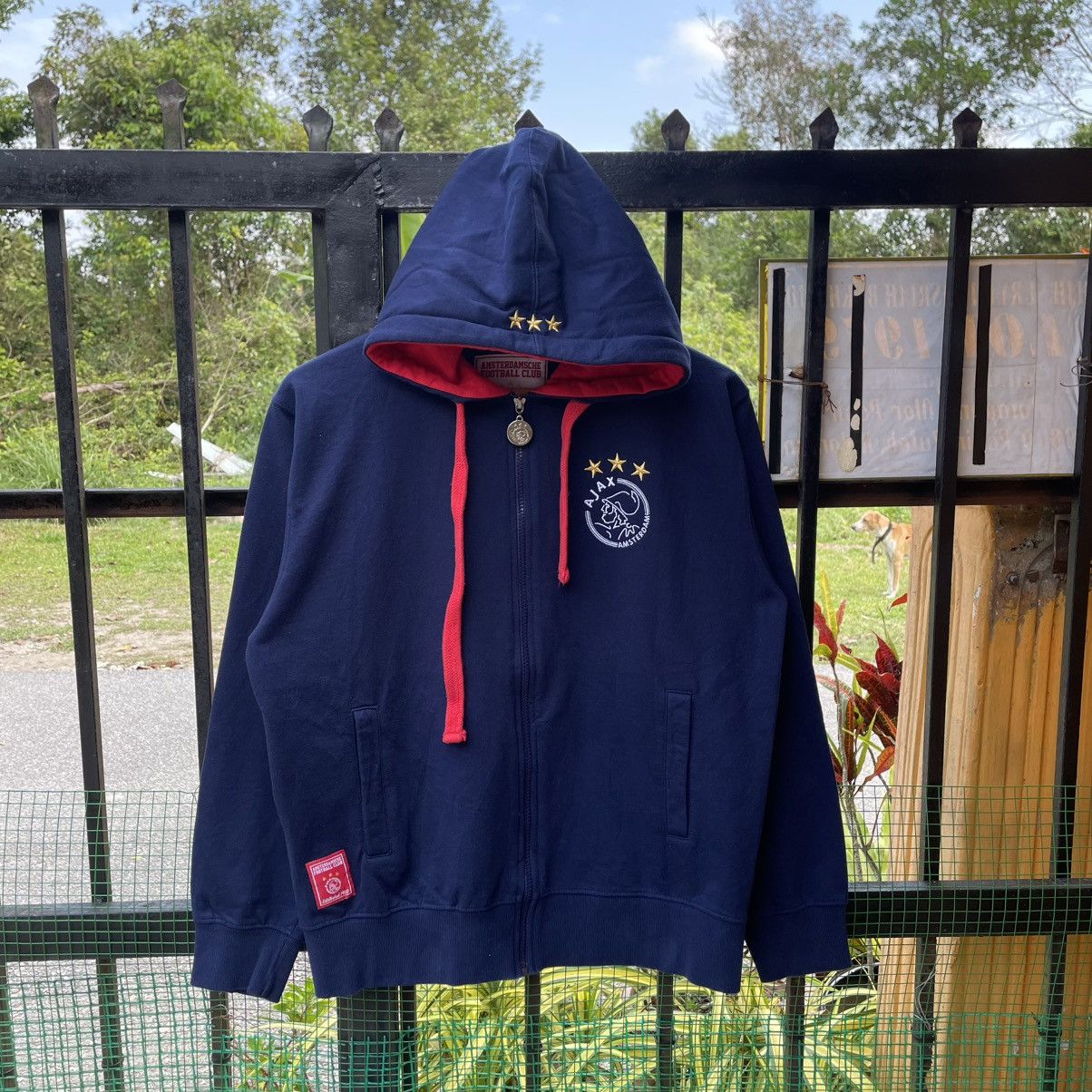 Vintage 🔥Official Licensed Ajax Amsterdam Full Zipper Sweater Hoodie Size US S / EU 44-46 / 1 - 4 Thumbnail