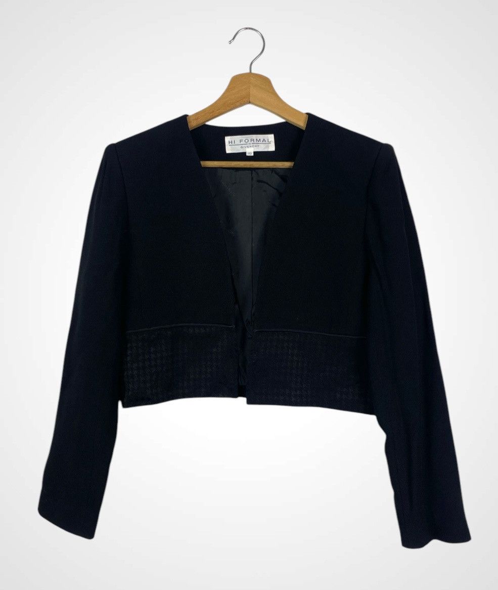 Givenchy Hi Formal by Givenchy Non Button Crop Top Jacket Size M / US 6-8 / IT 42-44 - 1 Thumbnail
