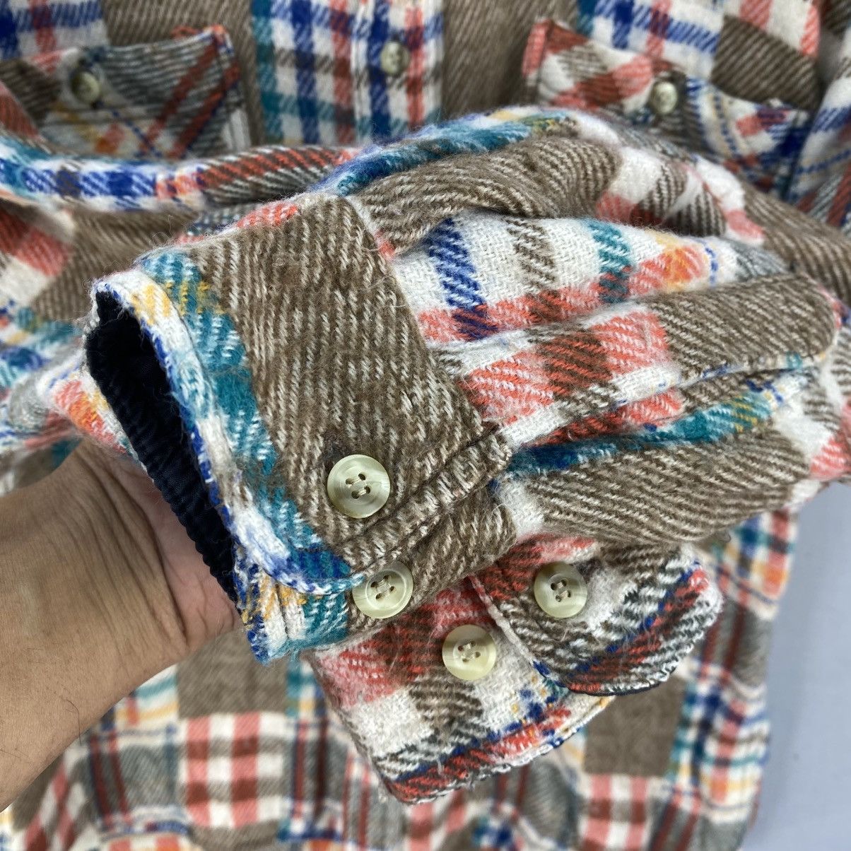 Flannel Vintage Dodgest Flannel Checkered Pattern Size US M / EU 48-50 / 2 - 10 Thumbnail