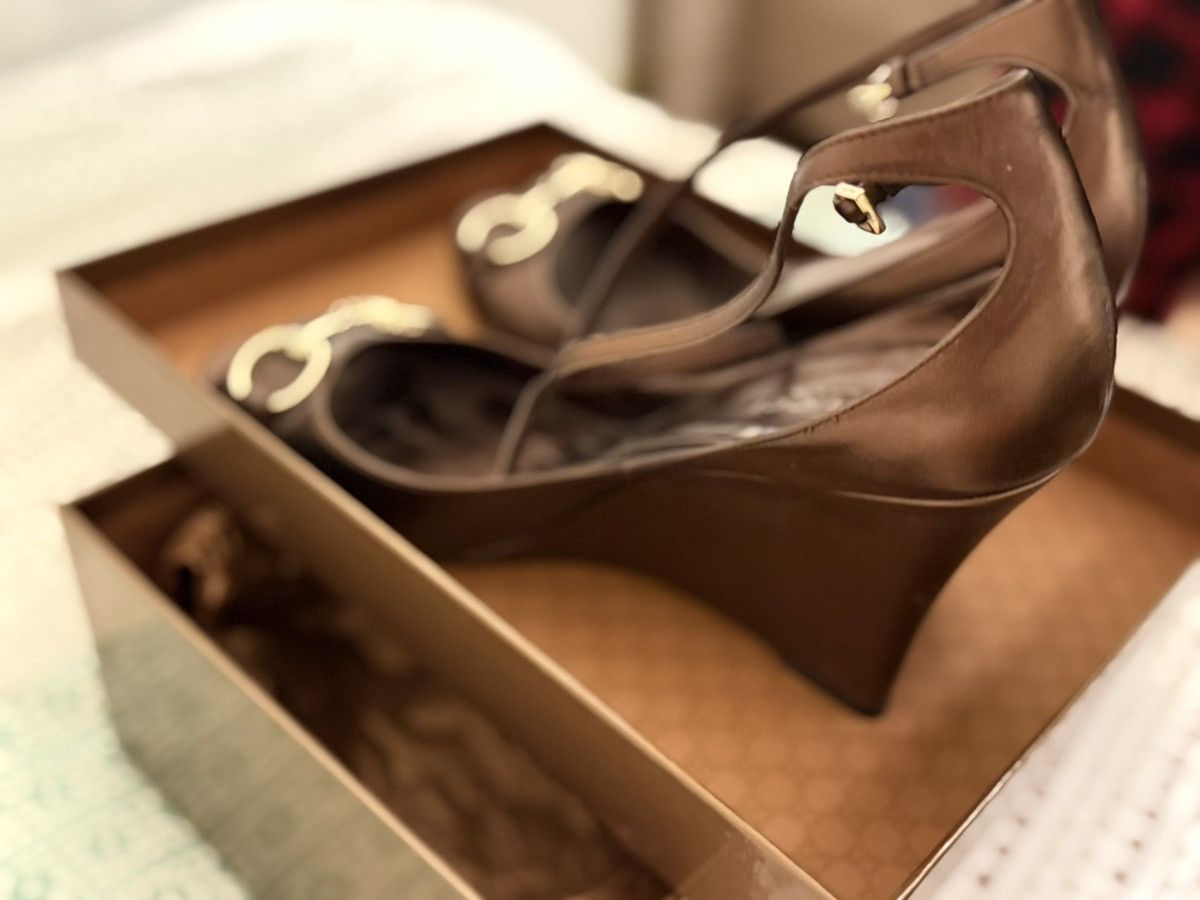 Gucci Bronze gucci heels Size US 9 / IT 39 - 5 Thumbnail