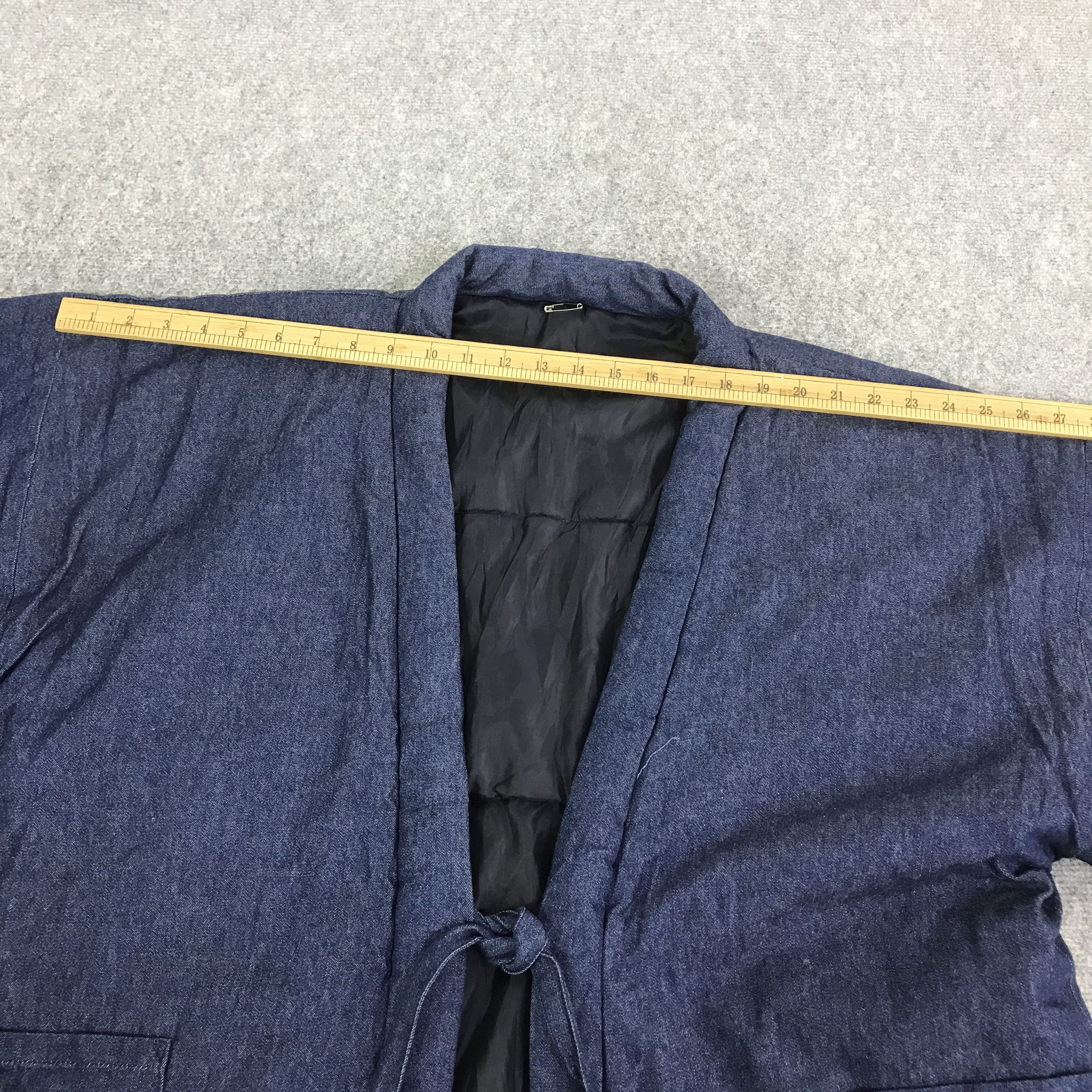Indigo JAPANESE BRAND KIMONO JACKET K123B6 Size US L / EU 52-54 / 3 - 5 Thumbnail