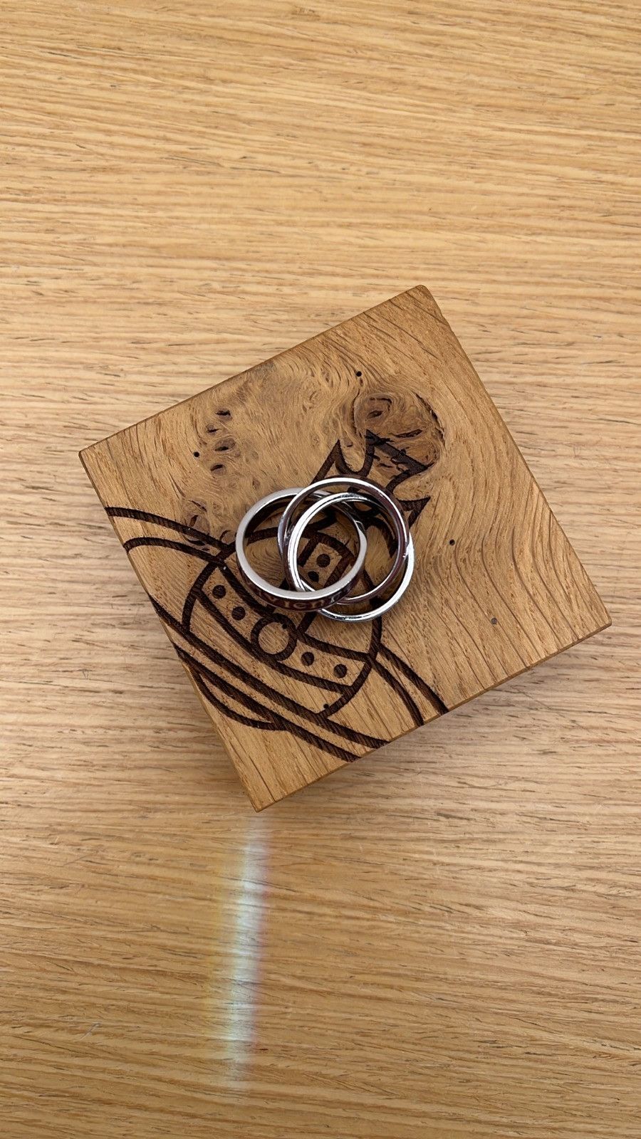 Vivienne Westwood o1f1d3z1025 Size: OS / Percy Ring in Silver / Purple Size ONE SIZE - 2 Thumbnail