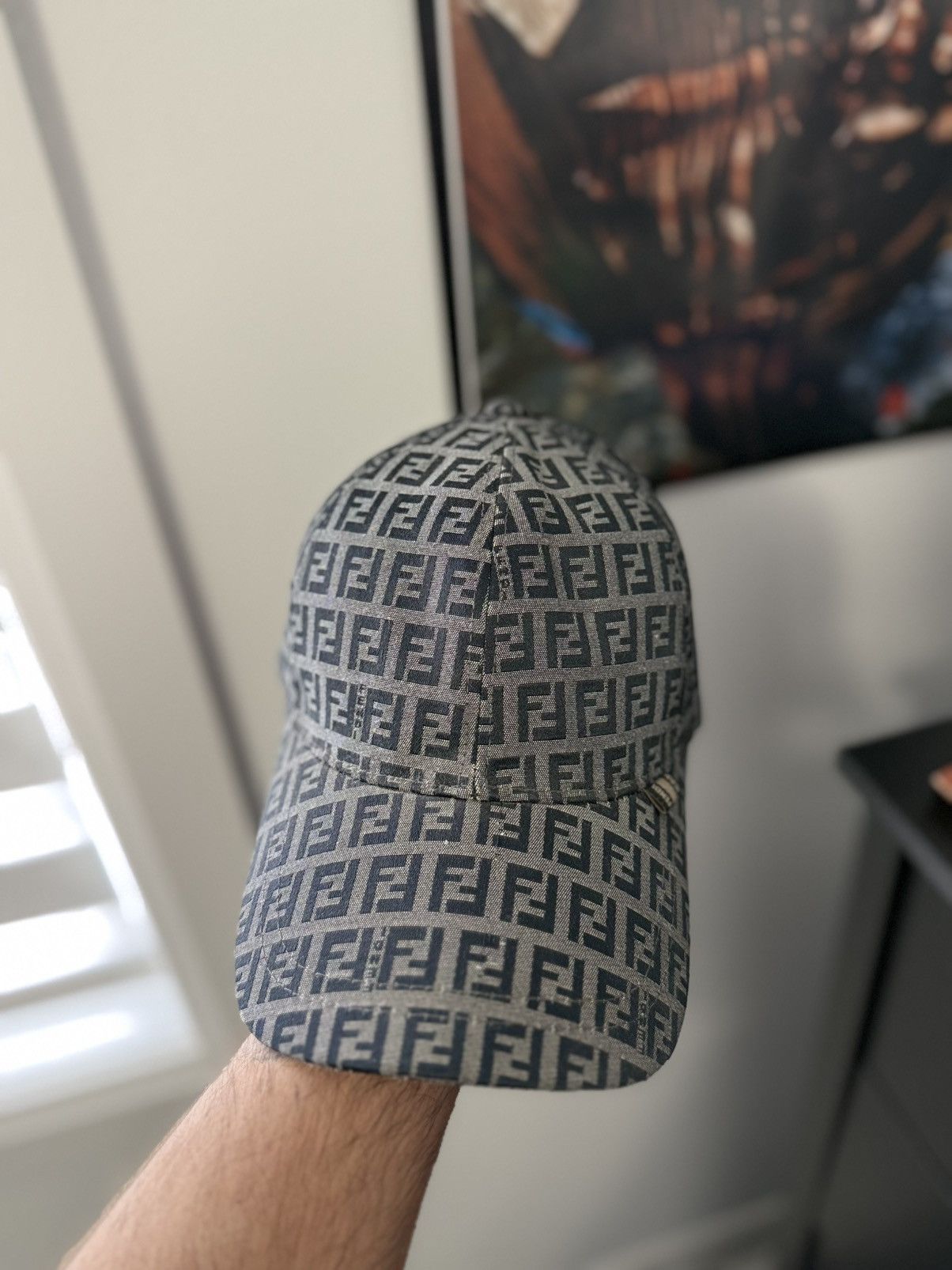 Fendi Fendi FF Zucca print cap Size ONE SIZE - 2 Thumbnail