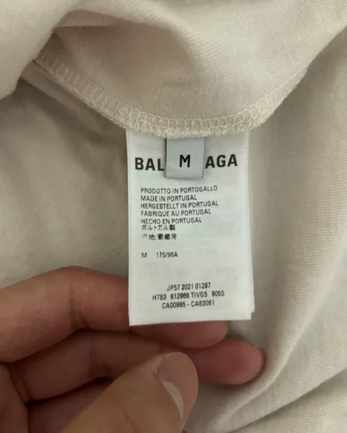 Balenciaga Balenciaga beige short sleeved shirt 2410-Nextarrow Size US M / EU 48-50 / 2 - 7 Thumbnail
