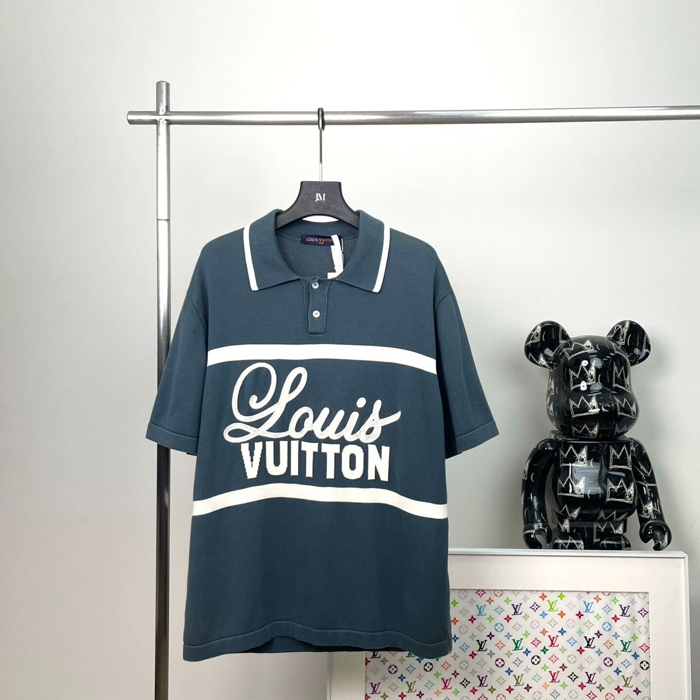 Louis Vuitton Louis Vuitton Printed Polo xxl Men Size US XXL / EU 58 / 5 - 1 Thumbnail