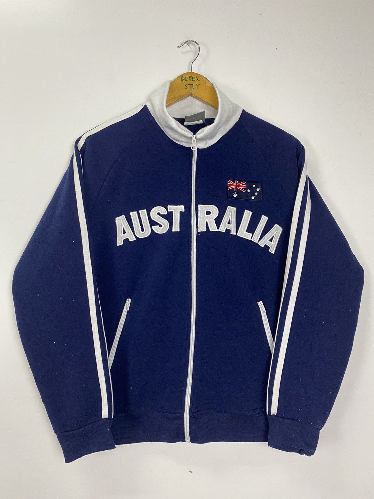 Man Made In Australia × Vintage Vintage 90s Australia Sweater Size US M / EU 48-50 / 2 - 9 Thumbnail