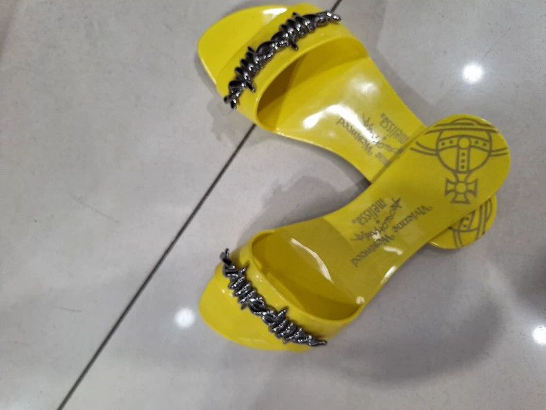 Vivienne Westwood vivienne westwood Fluorescent yellow slippers Size US 12 / IT 42 - 5 Thumbnail