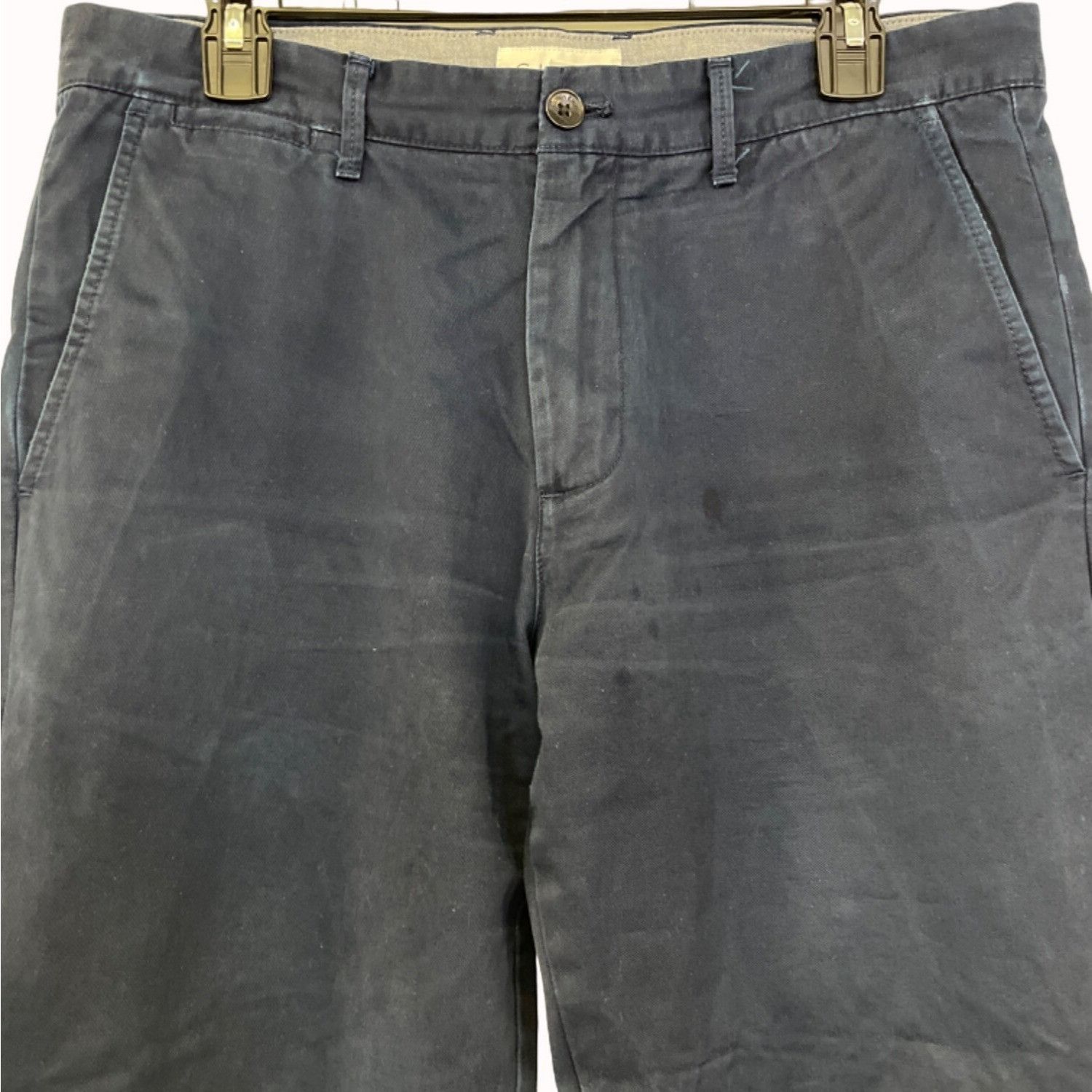 Calvin Klein Calvin Klein Men's Blue Dress Pants/Trousers 33x30 SKU 4761 Size US 33 - 2 Thumbnail