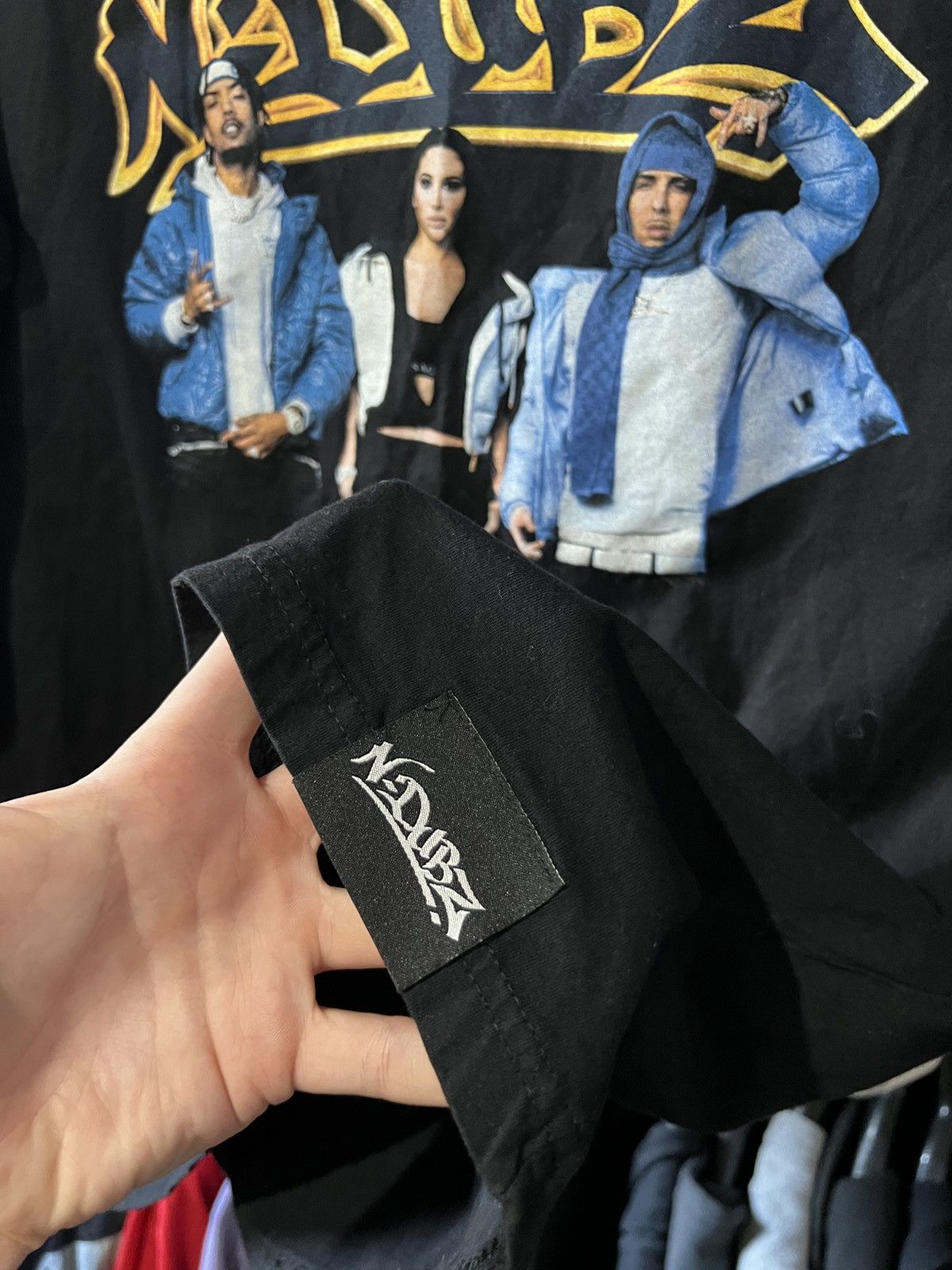 Band Tees × Vintage 2021/2022 VINTAGE N DUBZ AOP TOUR ROCK BAND HIP HOP T SHIRT Size US L / EU 52-54 / 3 - 6 Thumbnail