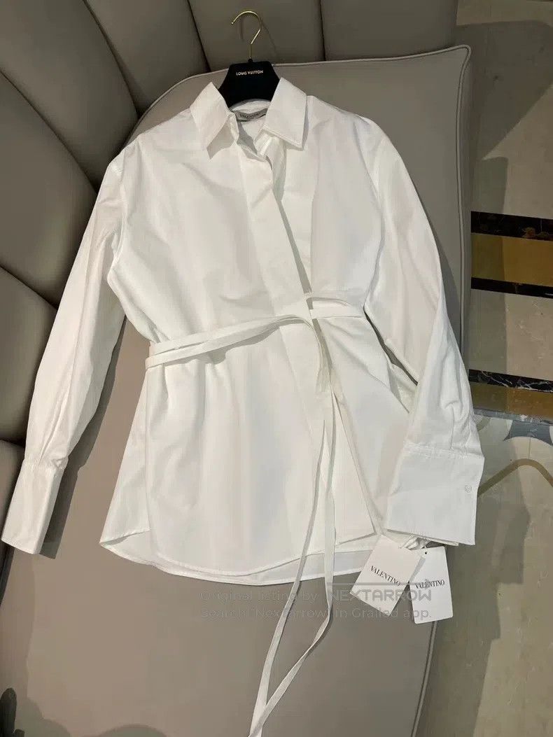 Valentino Valentino Shirt dress Size L / US 10 / IT 46 - 1 Thumbnail