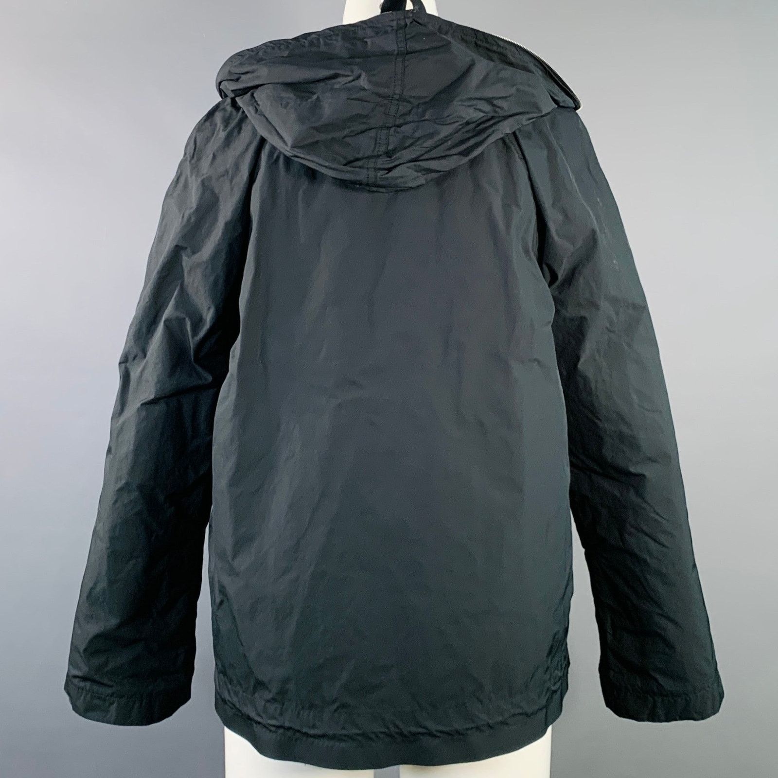 Annette Gortz ANNETTE GOERTZ Size XS Black Polyester Hooded Layered Jacket Size XS / US 0-2 / IT 36-38 - 4 Thumbnail