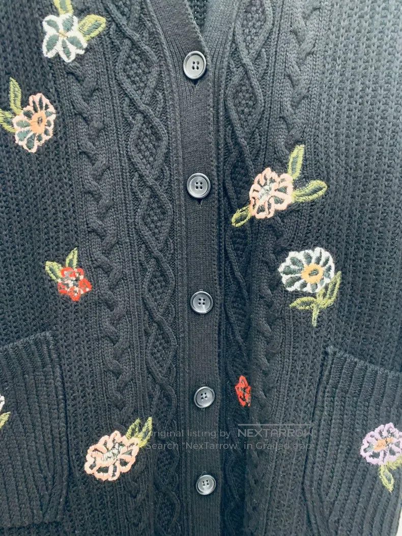 Valentino Valentino Wool embroidered cardigan long coat Size S / US 4 / IT 40 - 3 Thumbnail