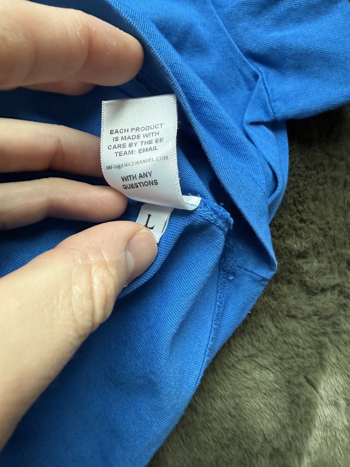 Eric Emanuel Eric Emanuel East Hampton Exclusive Shirt Size US L / EU 52-54 / 3 - 4 Thumbnail