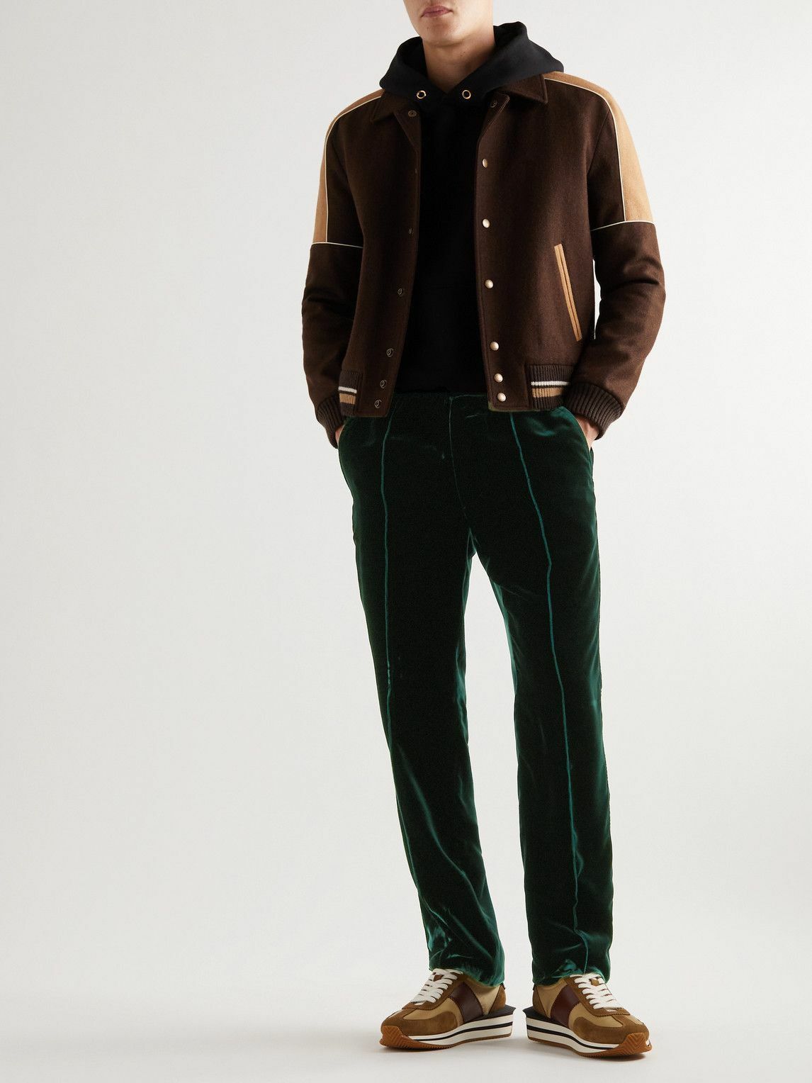 Tom Ford o1loc1c0226 Sweatpants & Joggers in Green Size US 34 / EU 50 - 2 Thumbnail