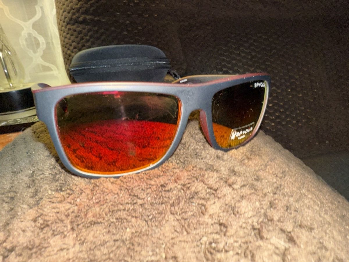Spyder Spyder “Black Diamond” Polarized red mirror tint NEW! sp6014 Size 46 - 8 Thumbnail