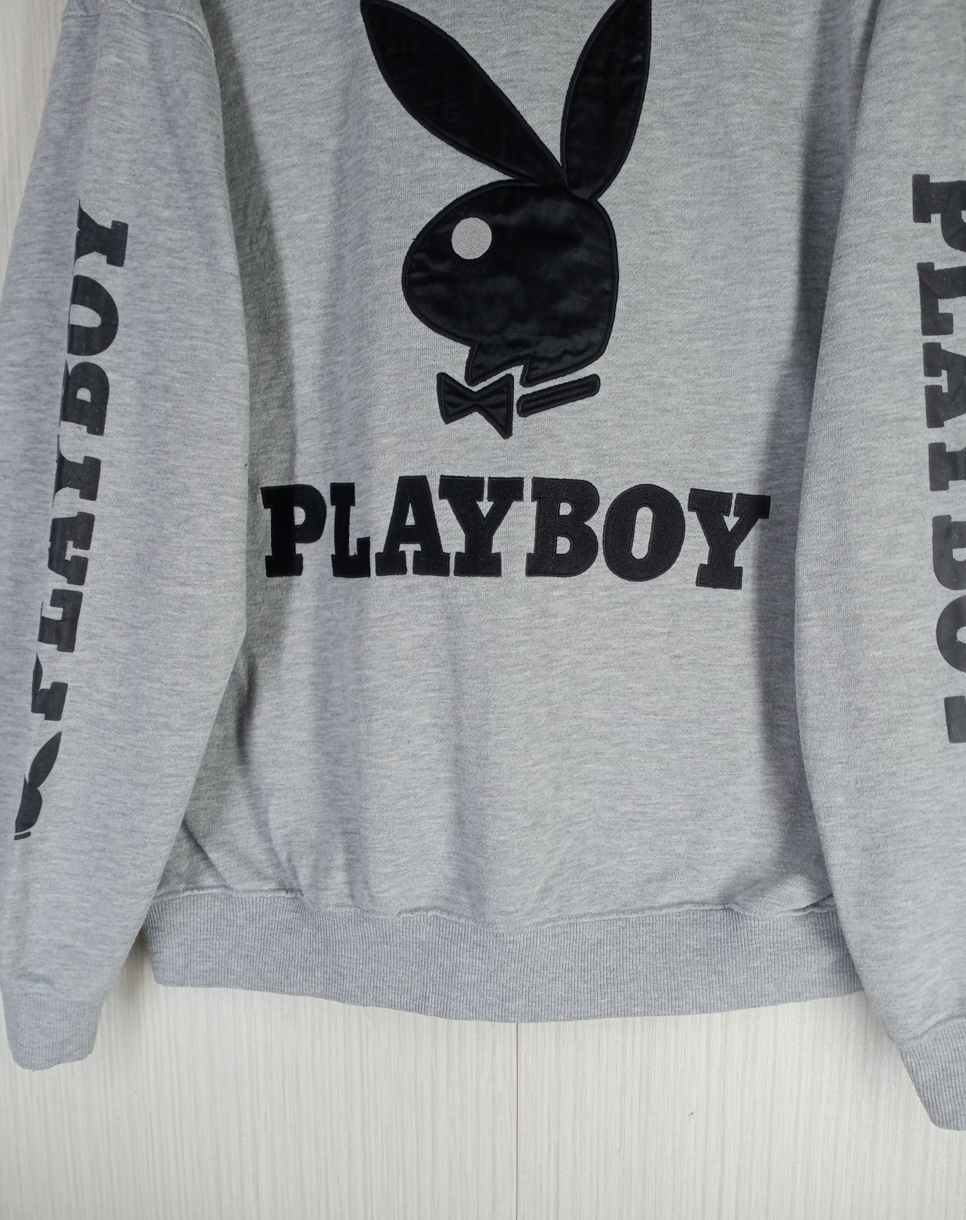 Playboy Rare Vintage Playboy Big Logo Crewneck Sweatshirt Size US XL / EU 56 / 4 - 3 Thumbnail