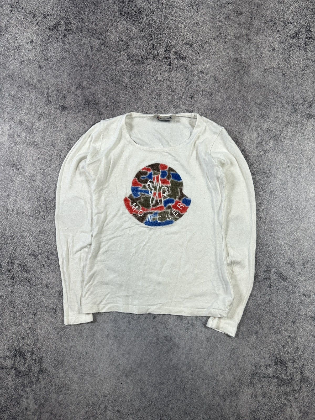 Moncler Vintage Moncler Luxury Long Sleeve Logo Streetwear Women S Size S / US 4 / IT 40 - 1 Thumbnail