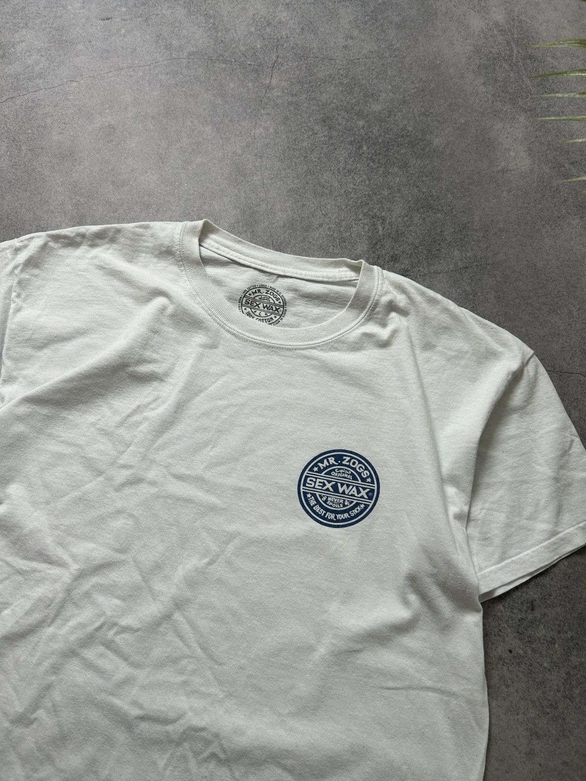 Sex Skateboards Vintage Sex Wax Mr.Zogs big logo shirts mens surf Size US L / EU 52-54 / 3 - 3 Thumbnail