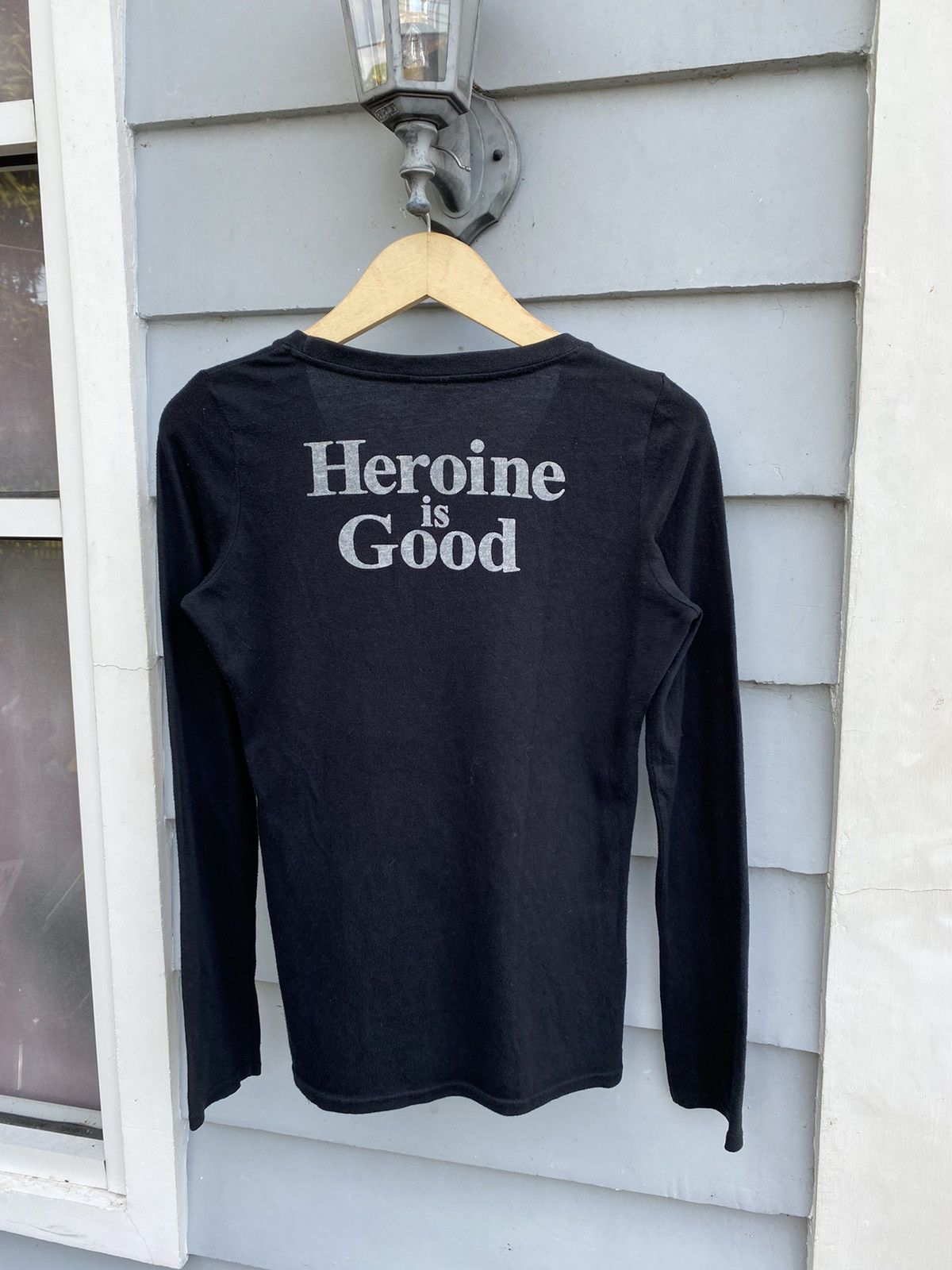 Vintage Moussy Teenage Dessert! Heroine Is Good Longsleeve Japan Size S / US 4 / IT 40 - 2 Thumbnail
