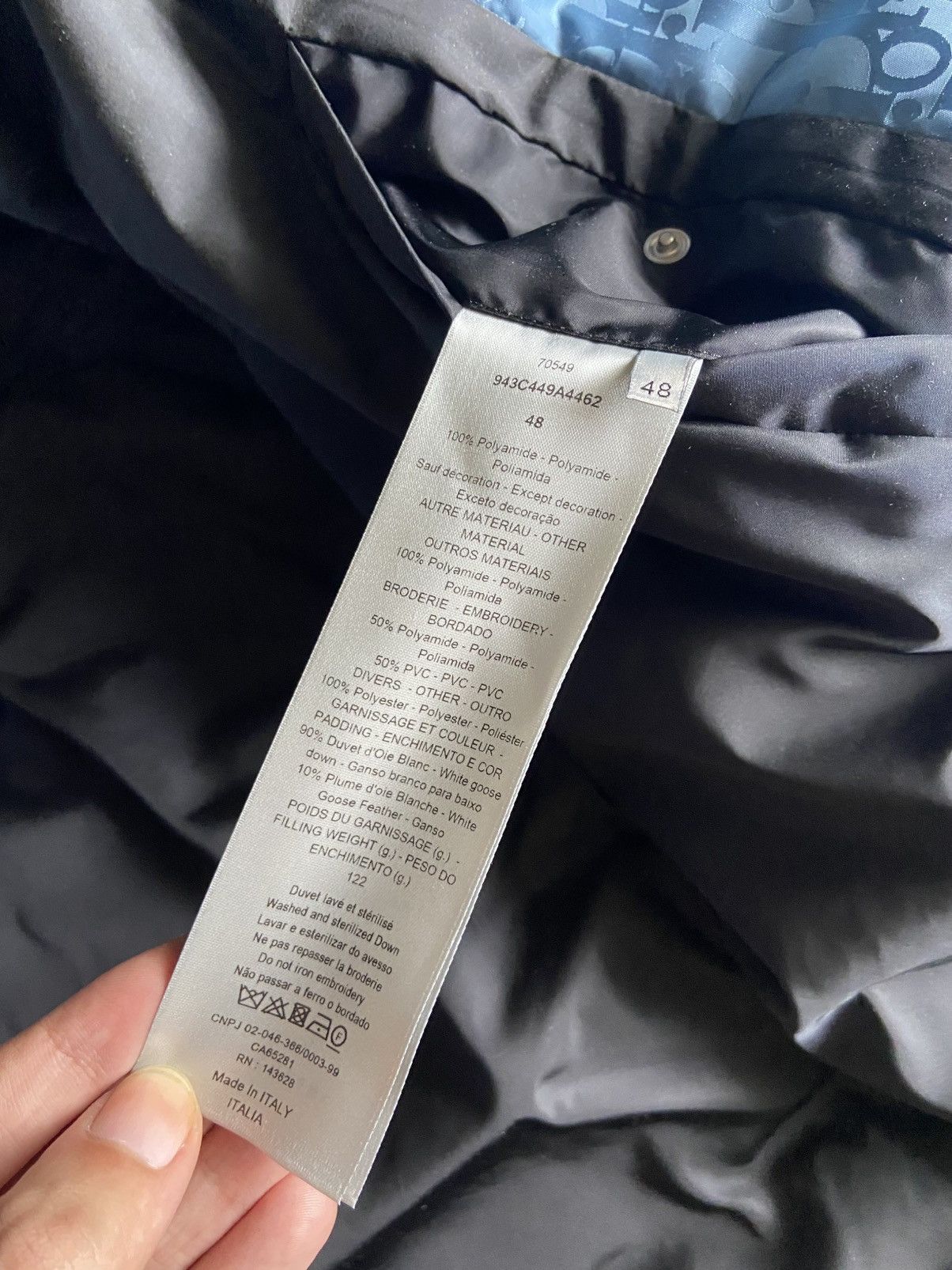 Dior Dior Oblique Blue Jacket Mens size 48/Medium Brand New Size US M / EU 48-50 / 2 - 5 Thumbnail