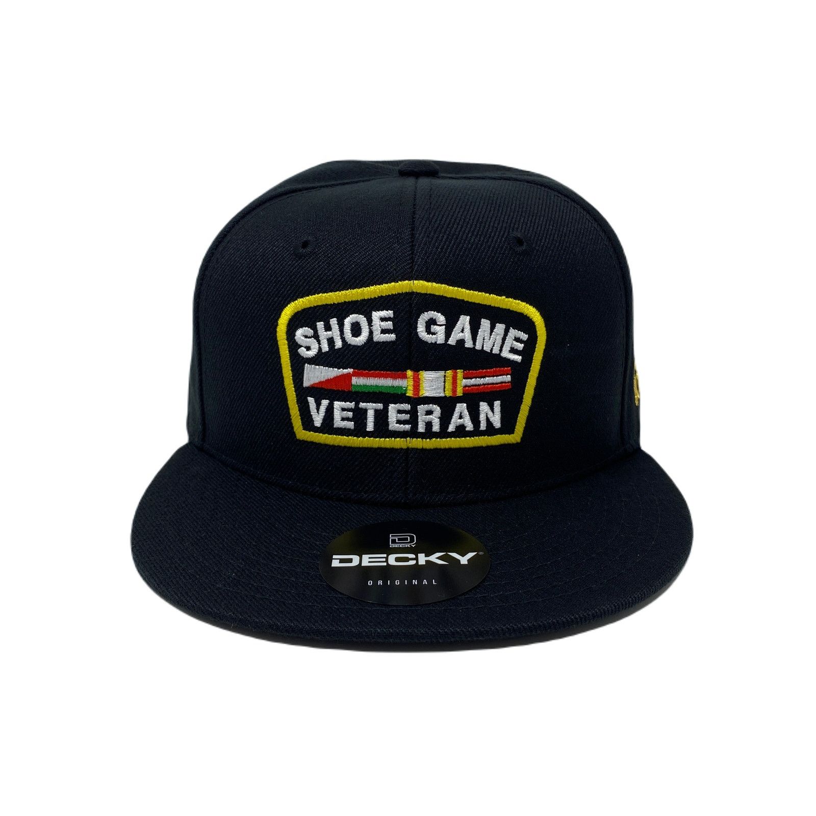 Other Shoe Game Veteran Snapback Hat All Black Size ONE SIZE - 4 Thumbnail