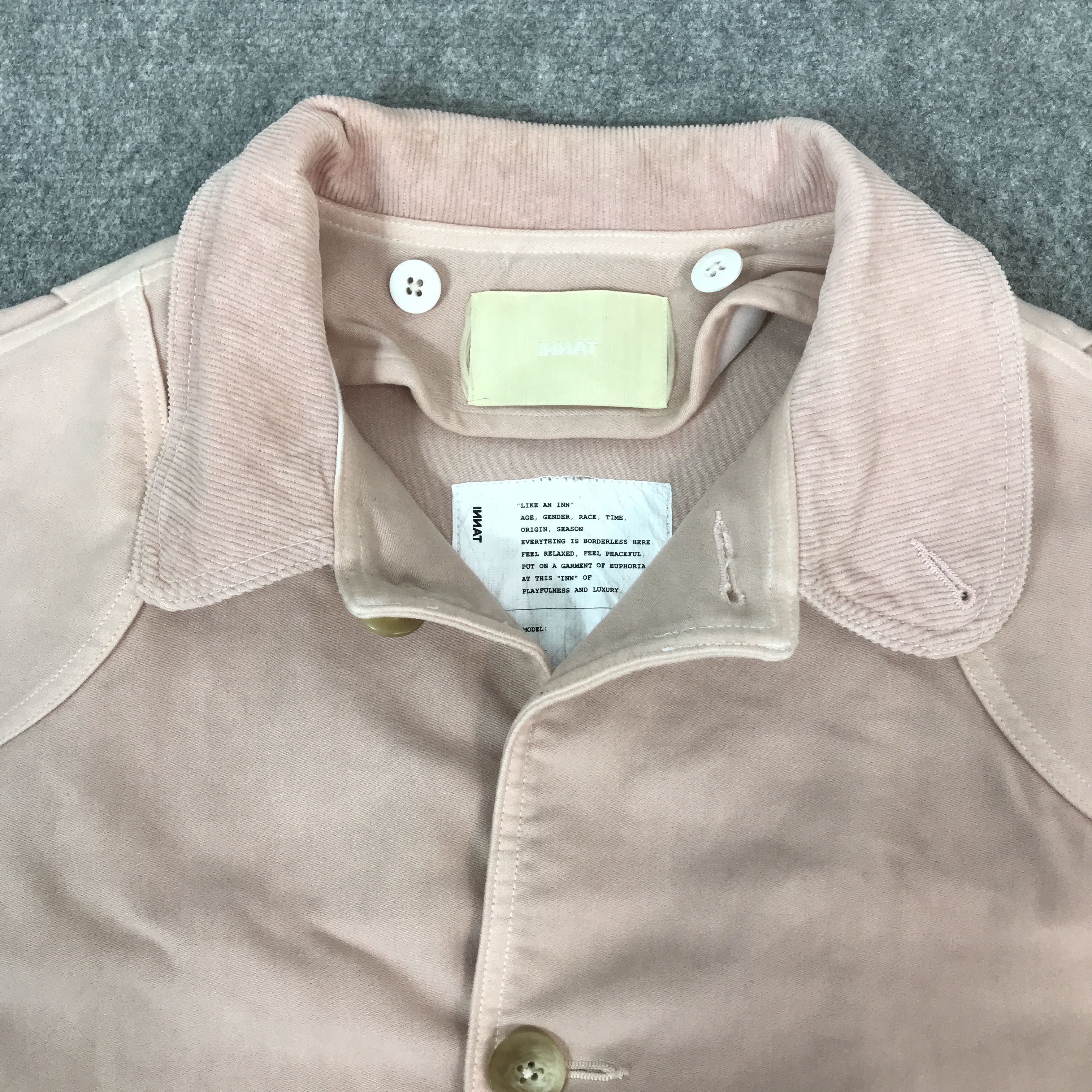 Japanese Brand INNAT like an inn Button Jacket K71B3 Size US L / EU 52-54 / 3 - 8 Thumbnail