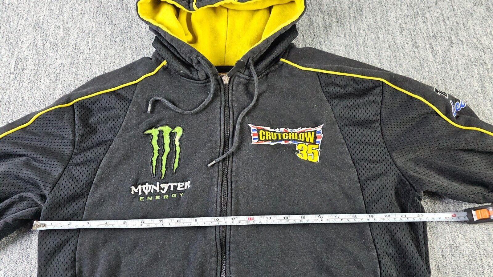 Other Monster Energy x Cal Crutchlow Racing Promo Hoodie Y2K L Size US L / EU 52-54 / 3 - 14 Thumbnail