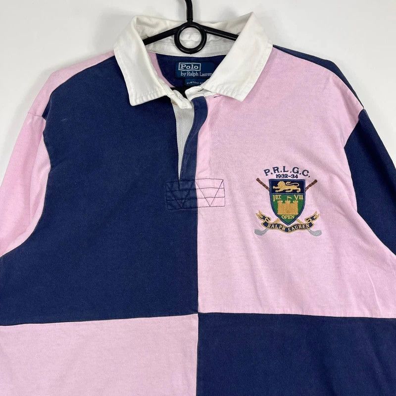 Polo Ralph Lauren Polo Ralph Lauren Custom Fit Color Block Long Sleeve Sz XL Size US XL / EU 56 / 4 - 2 Thumbnail
